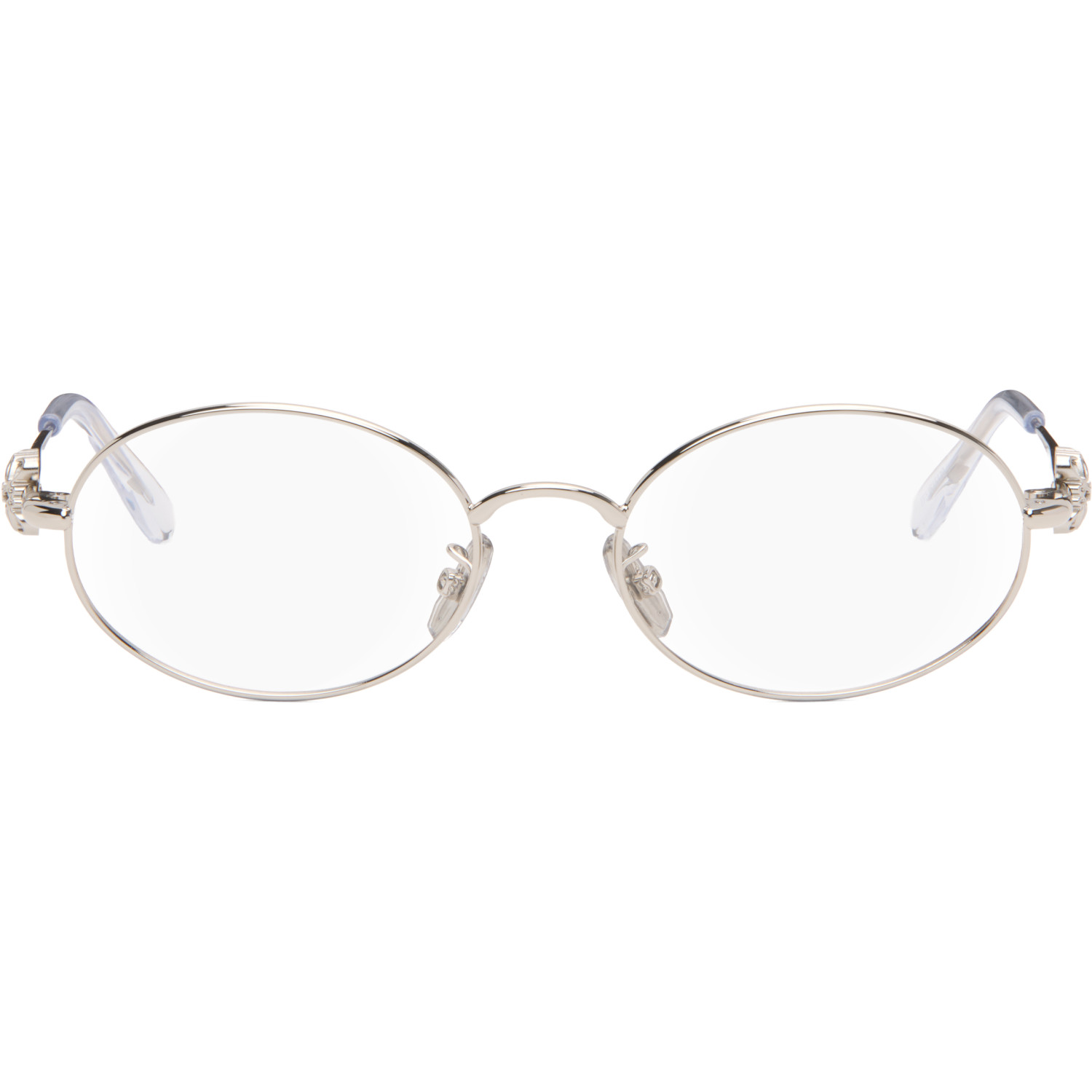 LOEWE Silver Anagram Optical Glasses