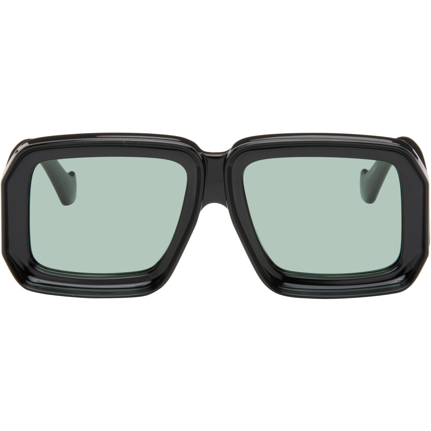 LOEWE Black Signature 'Dive In Mask' Sunglasses