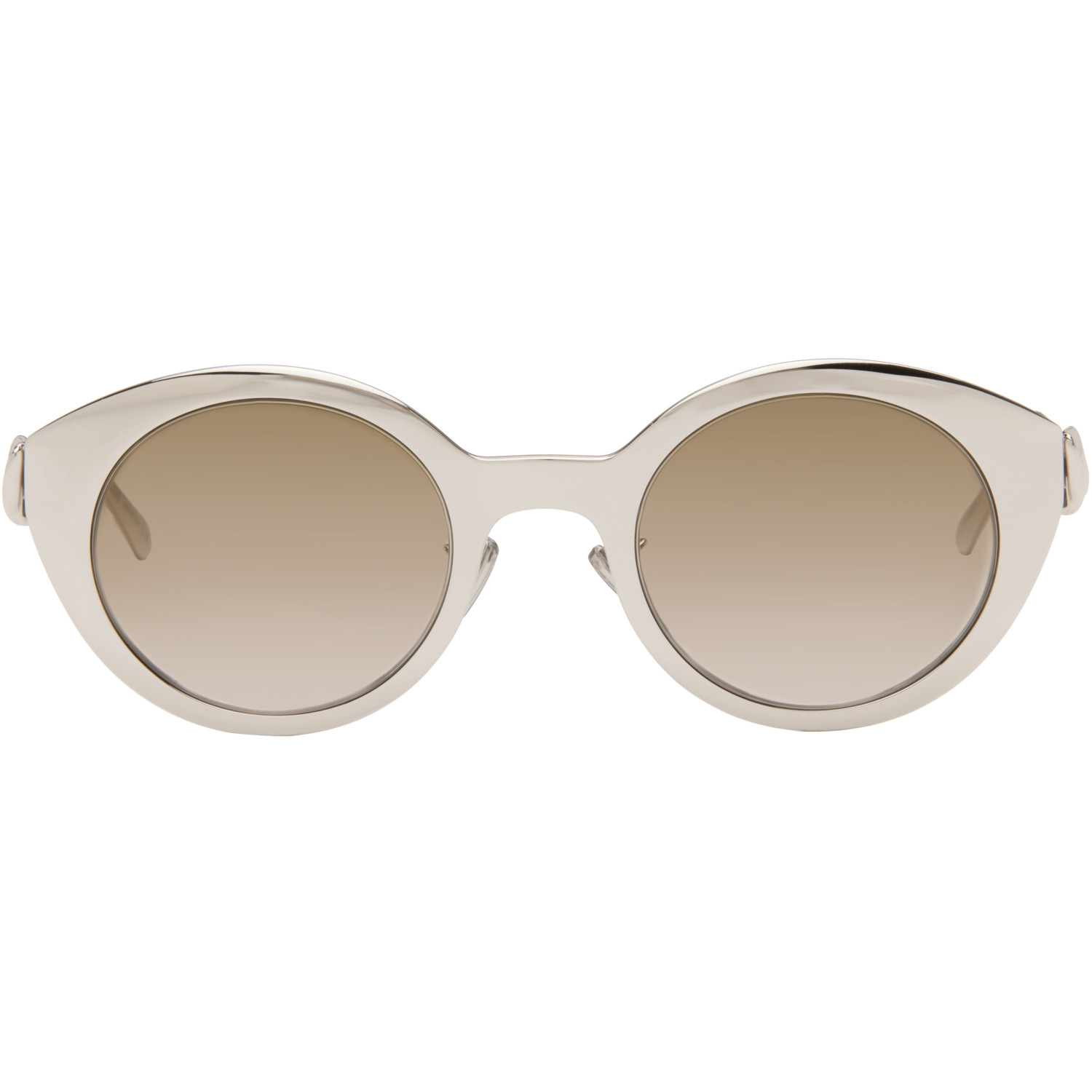 LOEWE Silver Coil Sunglasses