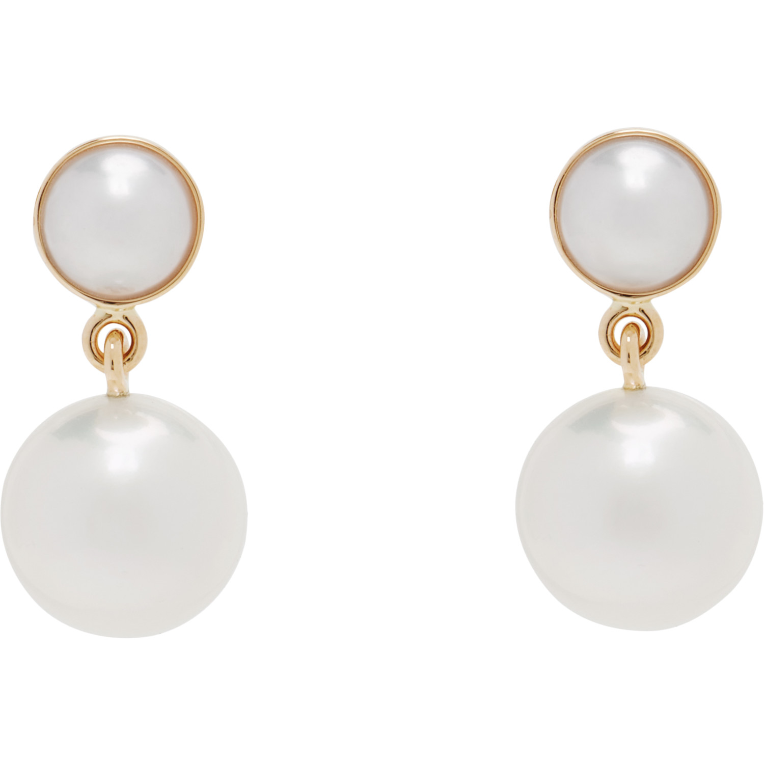Sophie Bille Brahe Luce de Perle Earrings