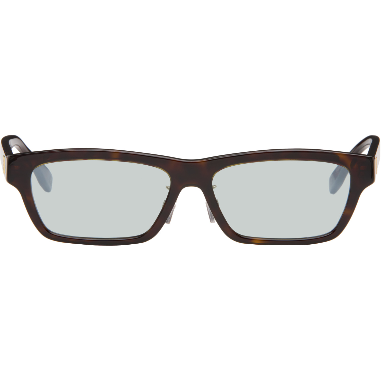 Fendi Tortoiseshell Squared FF Sunglasses