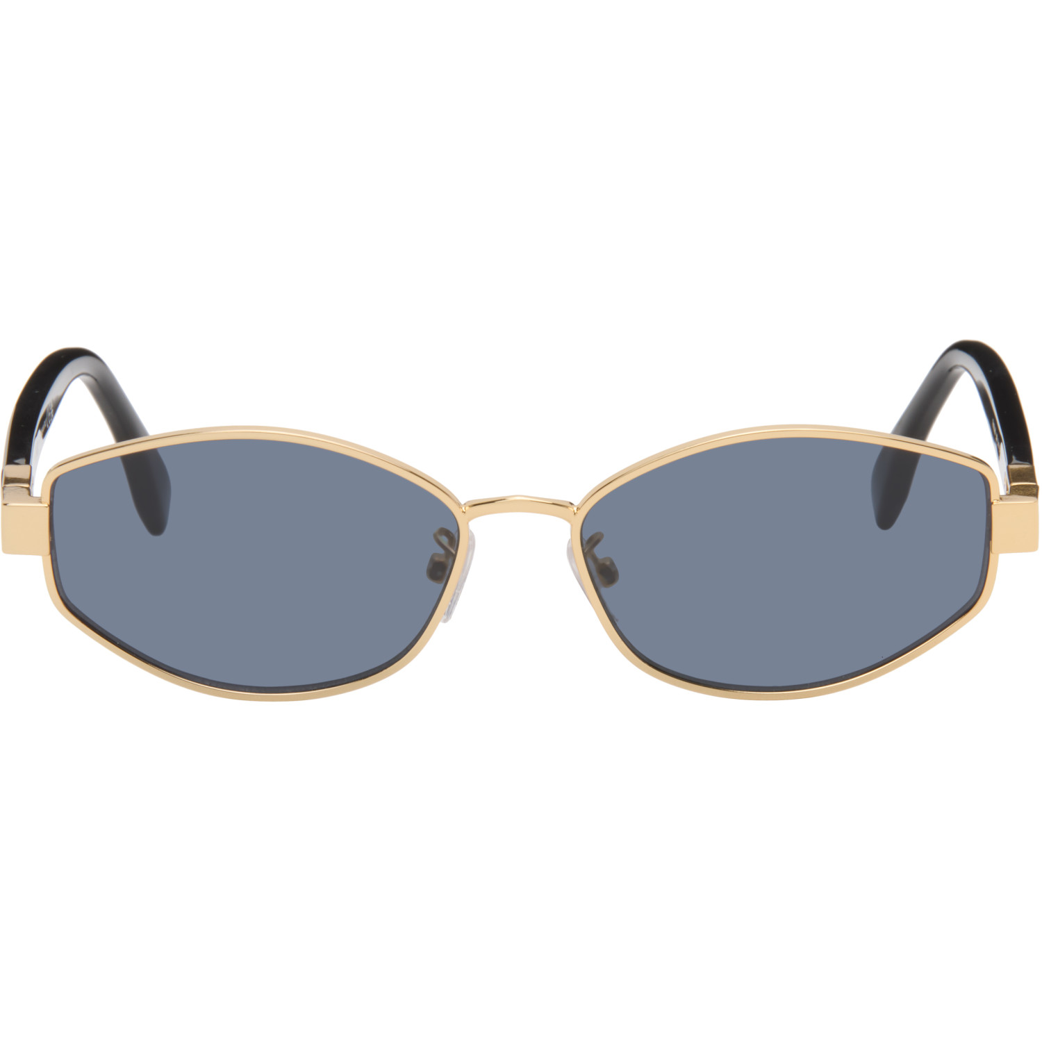 Fendi Gold Tube Sunglasses