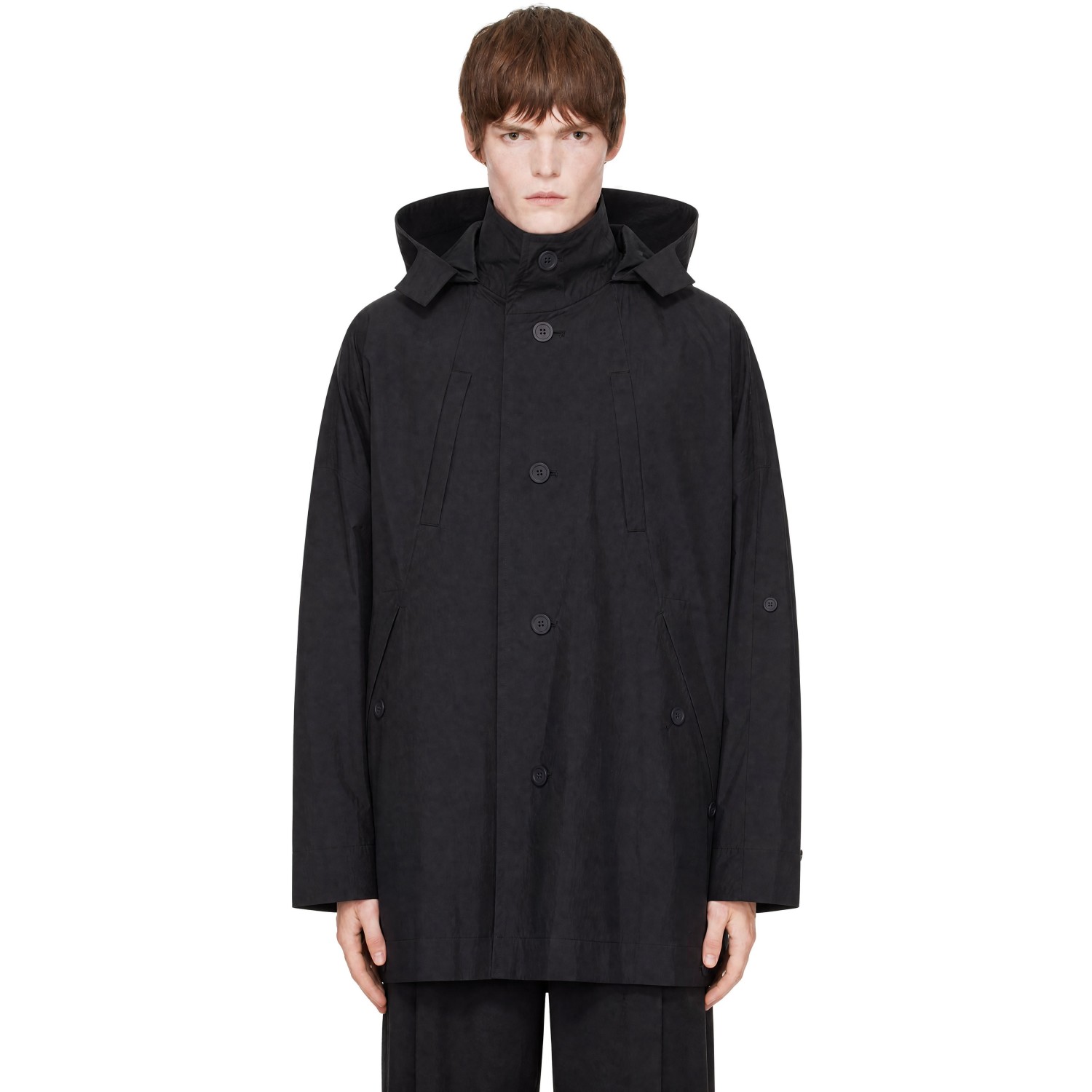 HOMME PLISSÉ ISSEY MIYAKE Black October Split Blouson Jacket