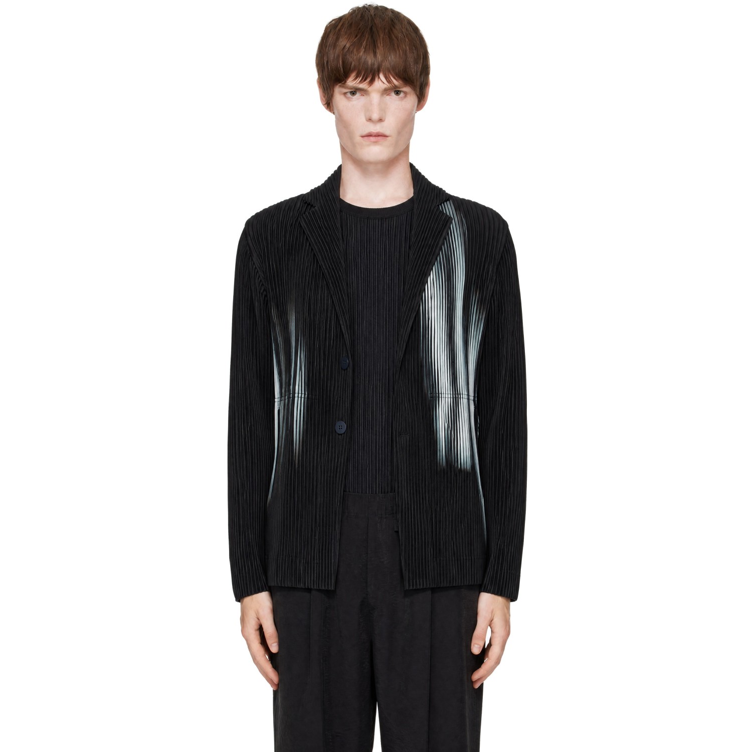 HOMME PLISSÉ ISSEY MIYAKE Black 'In The Shadow' Blazer