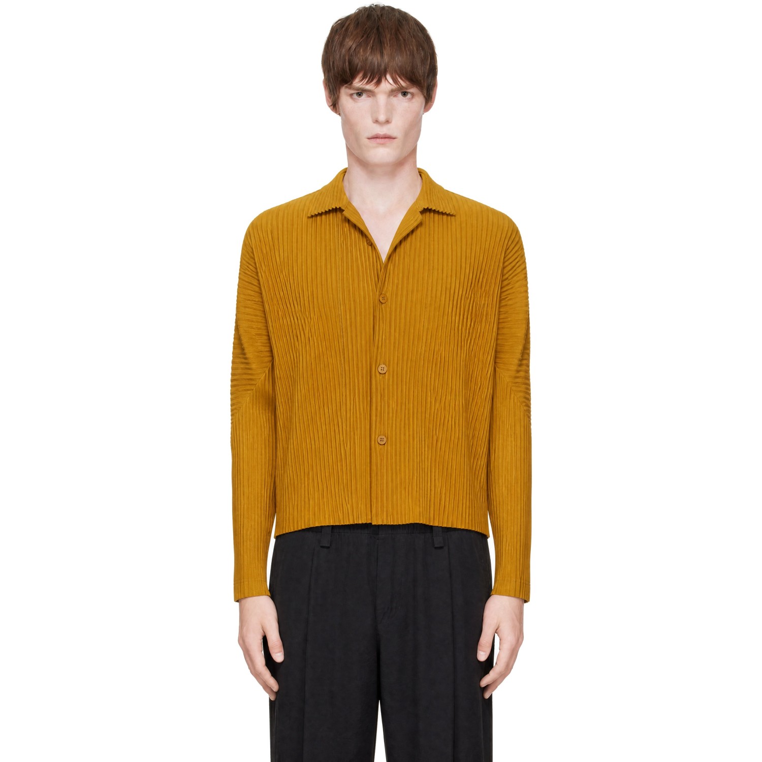 HOMME PLISSÉ ISSEY MIYAKE Yellow Monthly Colors October Shirt