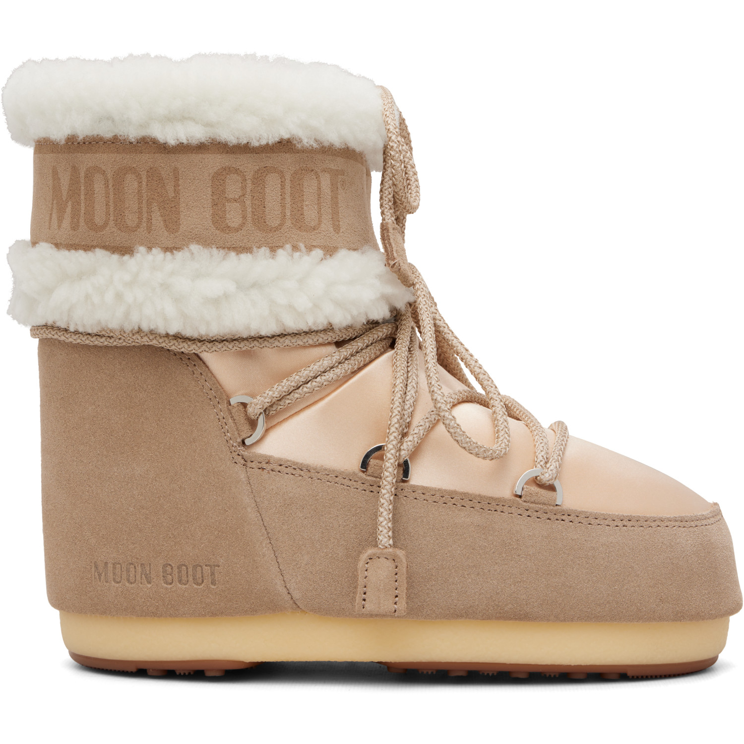 Moon Boot Beige Icon Low Pearly Plus Boots