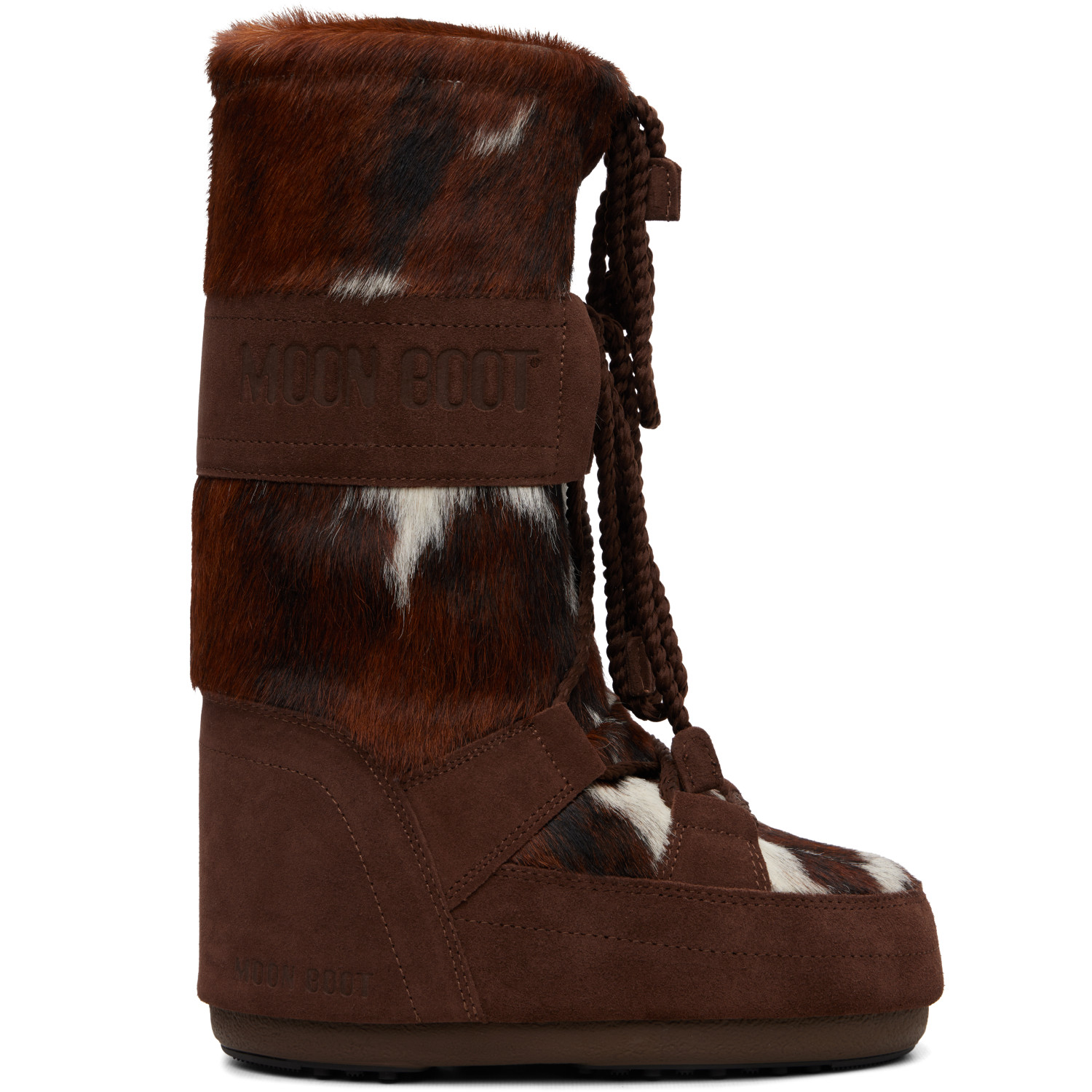 Moon Boot Brown Icon Archive 1985 Cow Hide Boots
