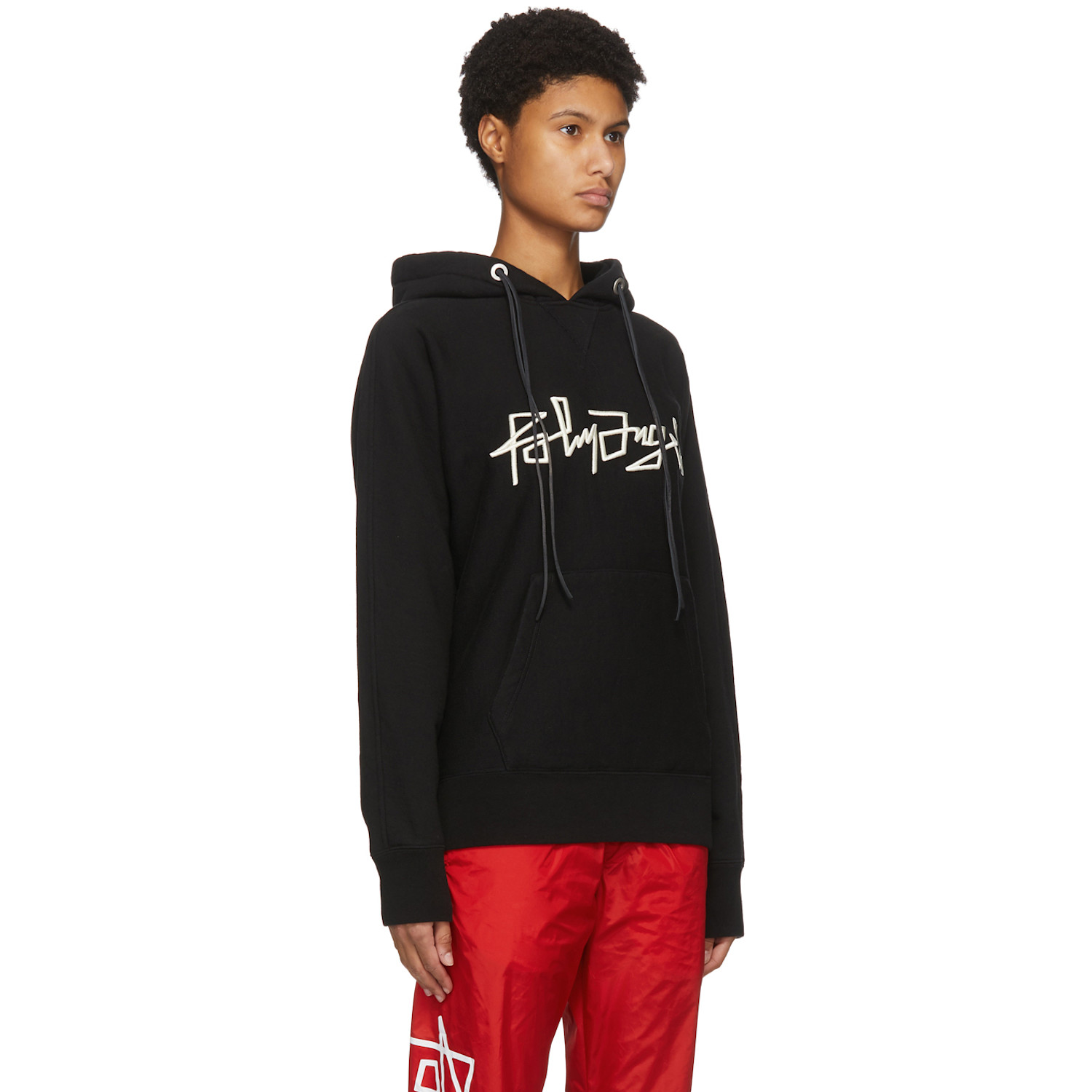  Palm Angels Black Desert Logo Hoodie 