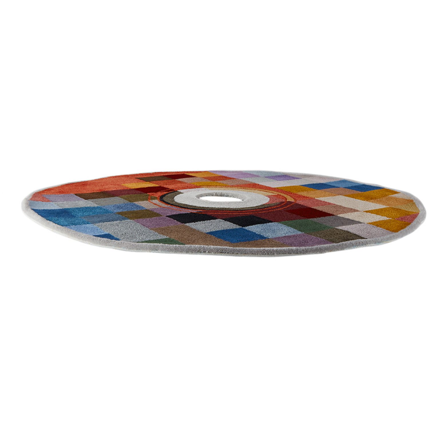  Curves By Sean Brown Ssense Exclusive Multicolor Handmade Cd Rug 