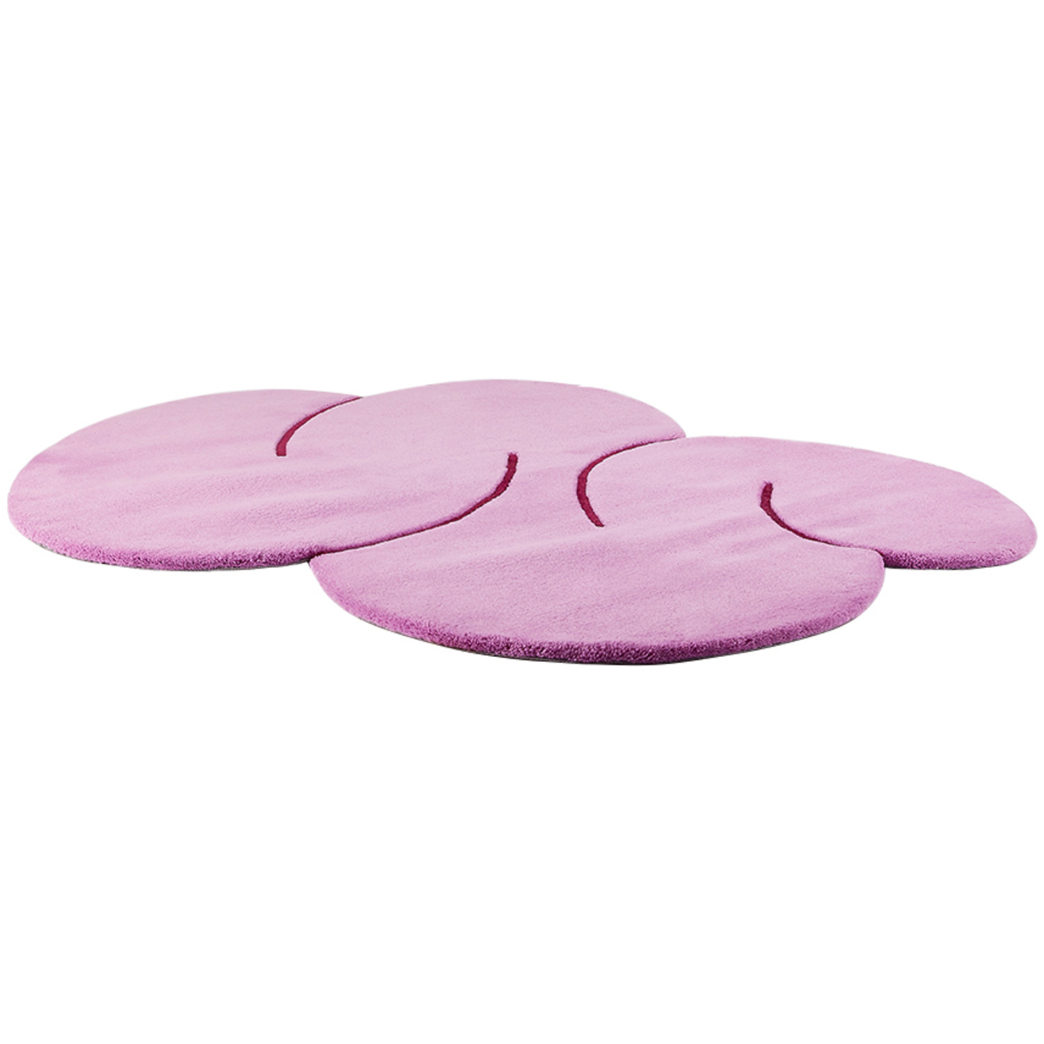  Okej Ssense Exclusive Pink Squiggle Rug 