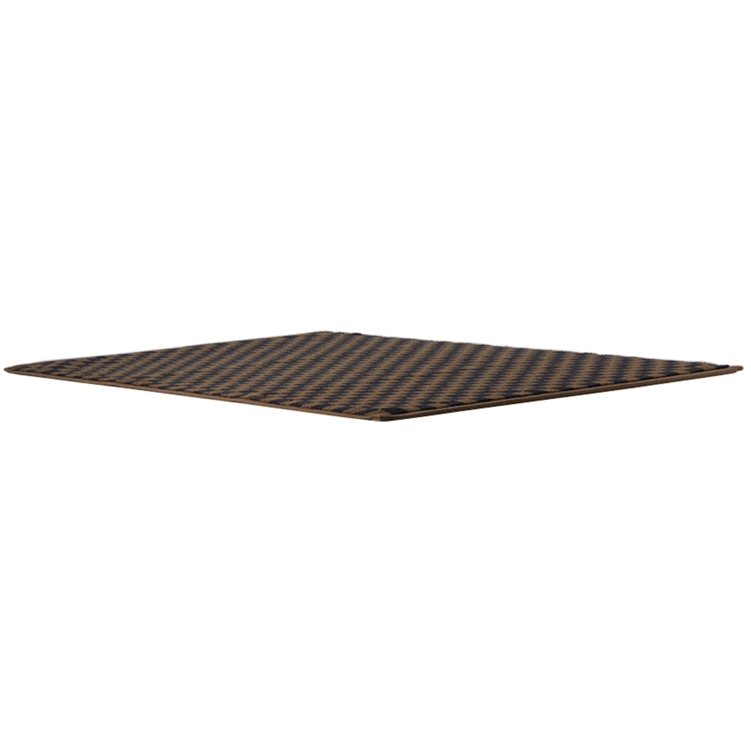  Baina Brown & Black Beppu Bath Mat 