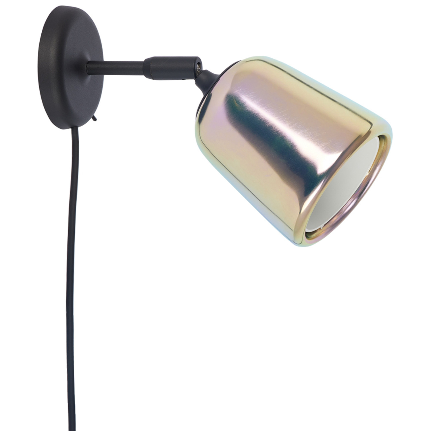  New Works Yellow Steel Material Wall Lamp, Eu 