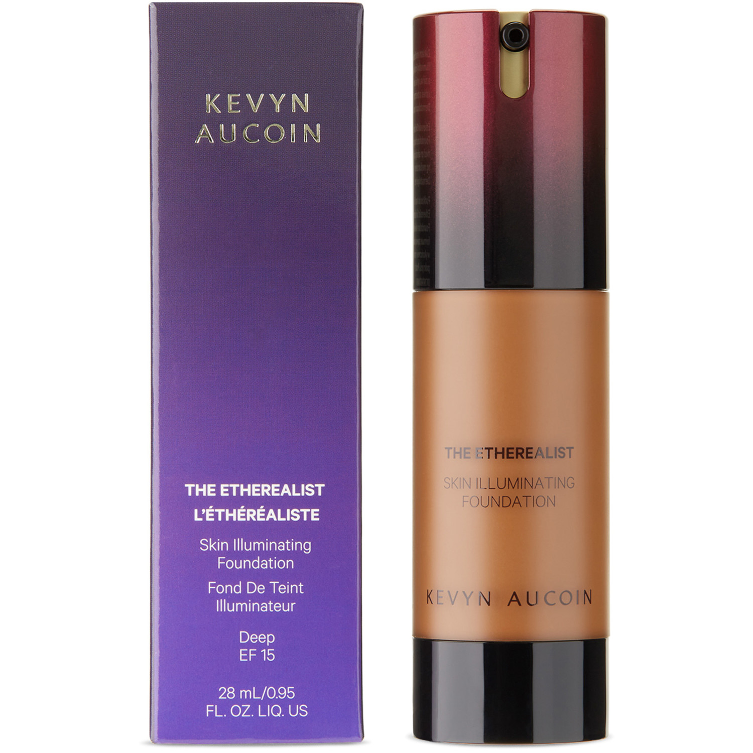  Kevyn Aucoin The Etherealist Skin Illuminating Foundation — Deep Ef 15 
