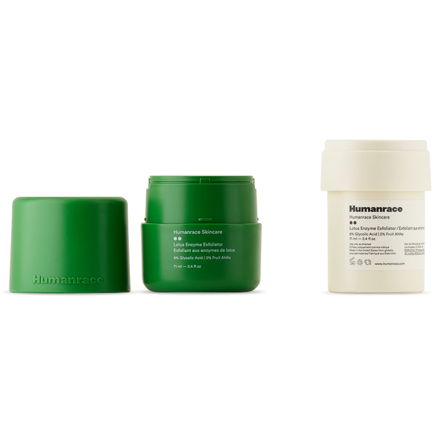  Humanrace Lotus Enzyme Exfoliator Refill, 2.4 Fl Oz 