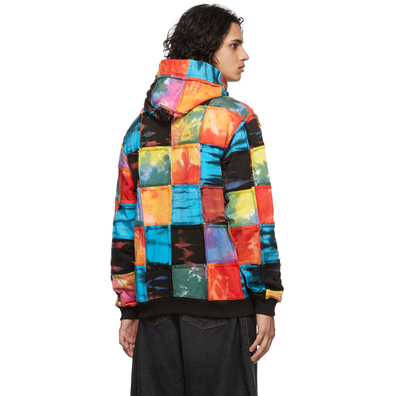  Agr Multicolor Patchwork Hoodie 