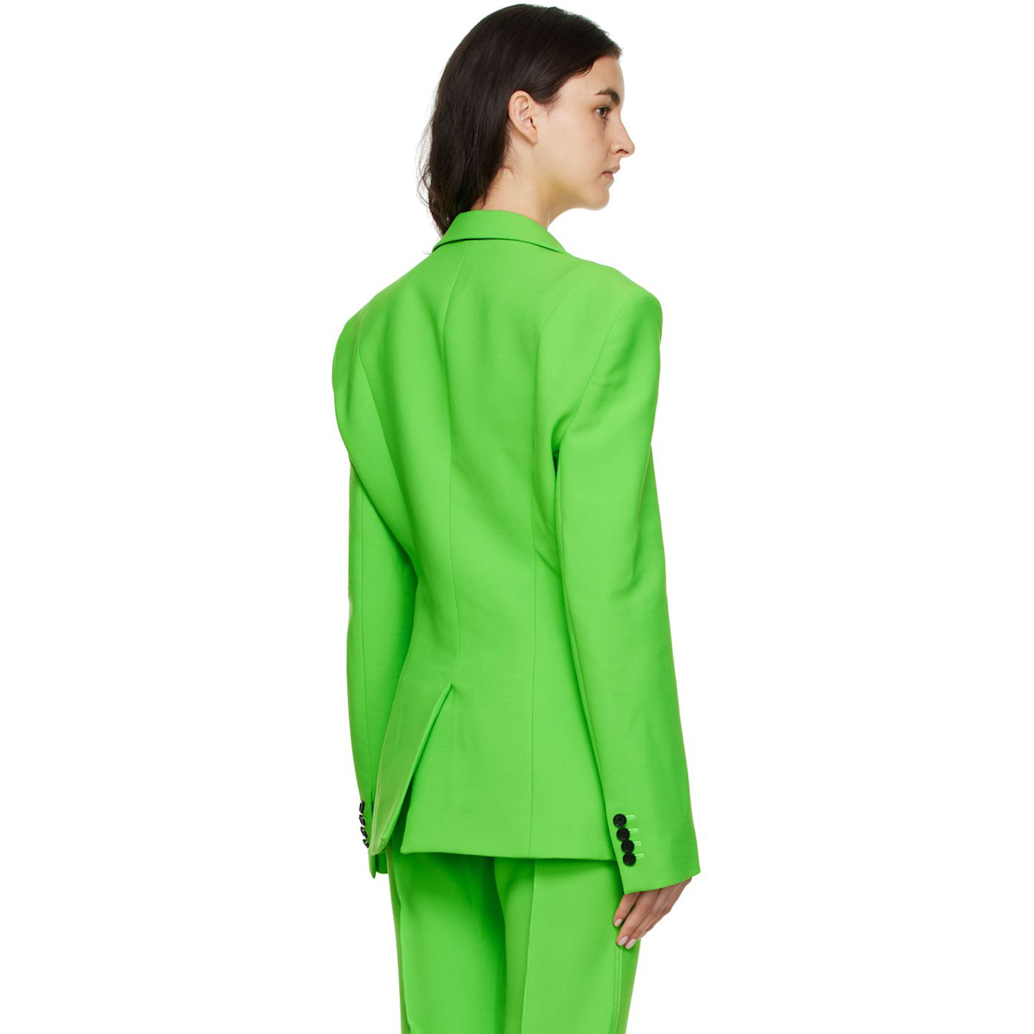  Kwaidan Editions Green Polyester Blazer 