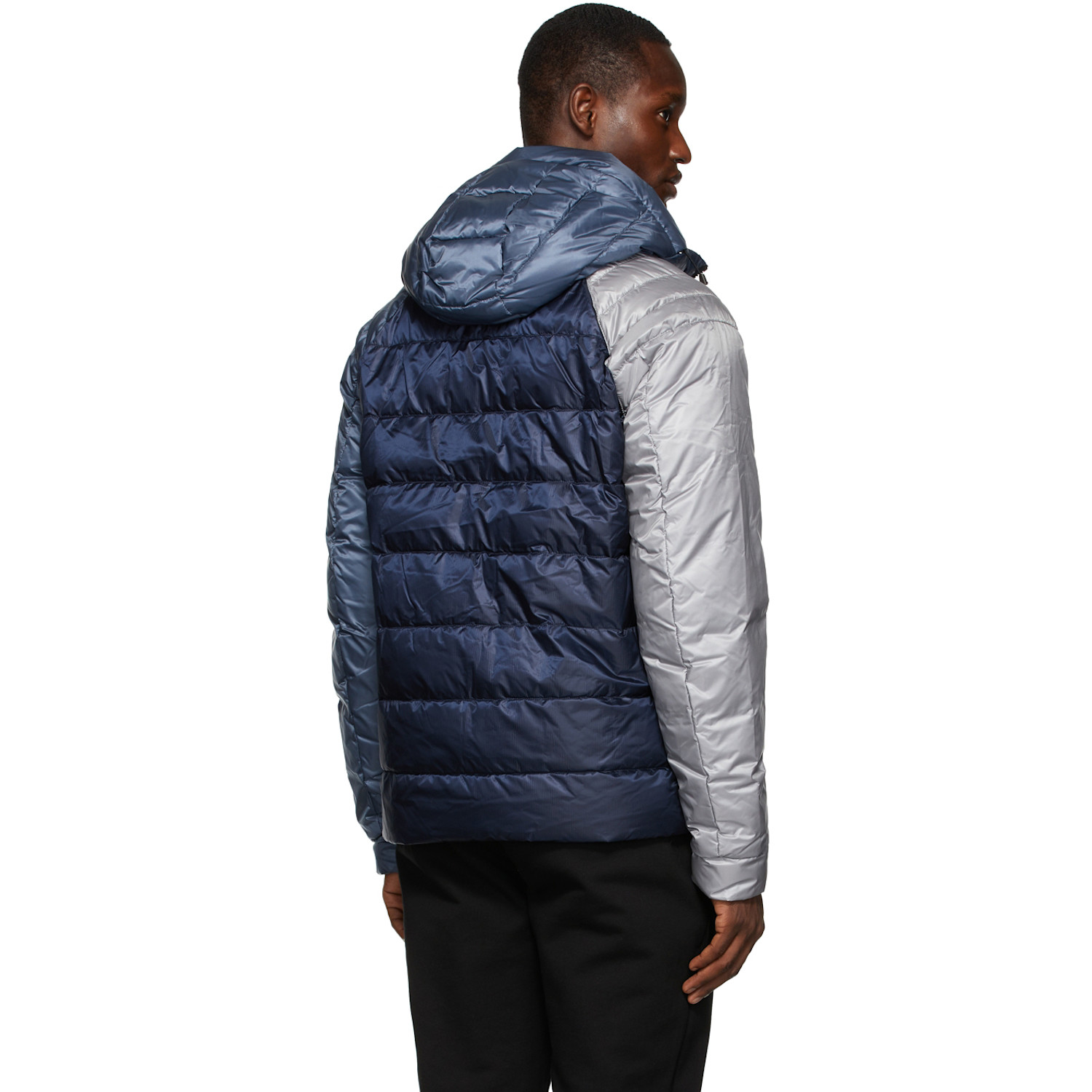 Canada Goose Reversible Navy Down Legacy Jacket 