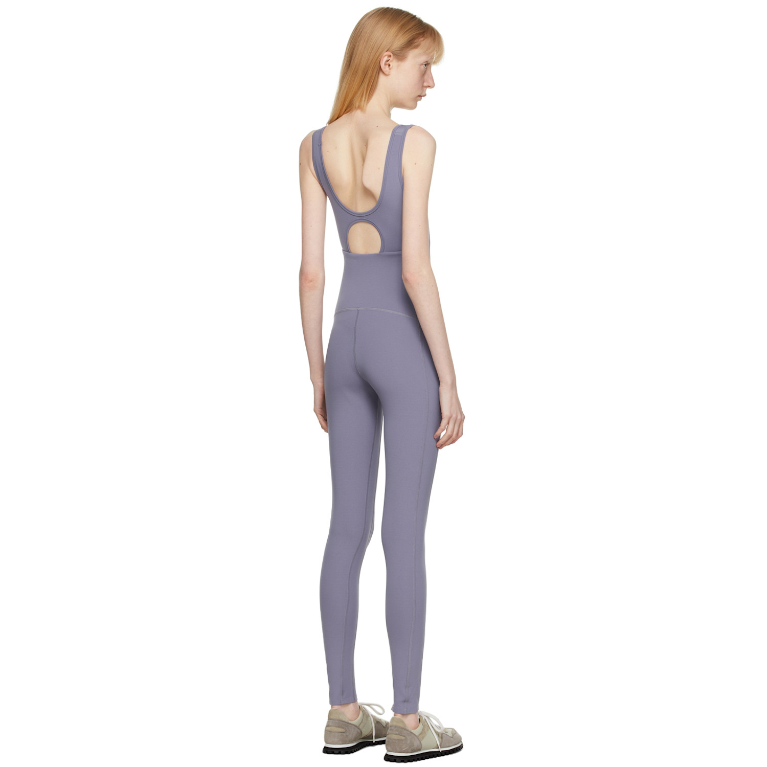  Vaara Purple Sculpting Unibody Jumpsuit 