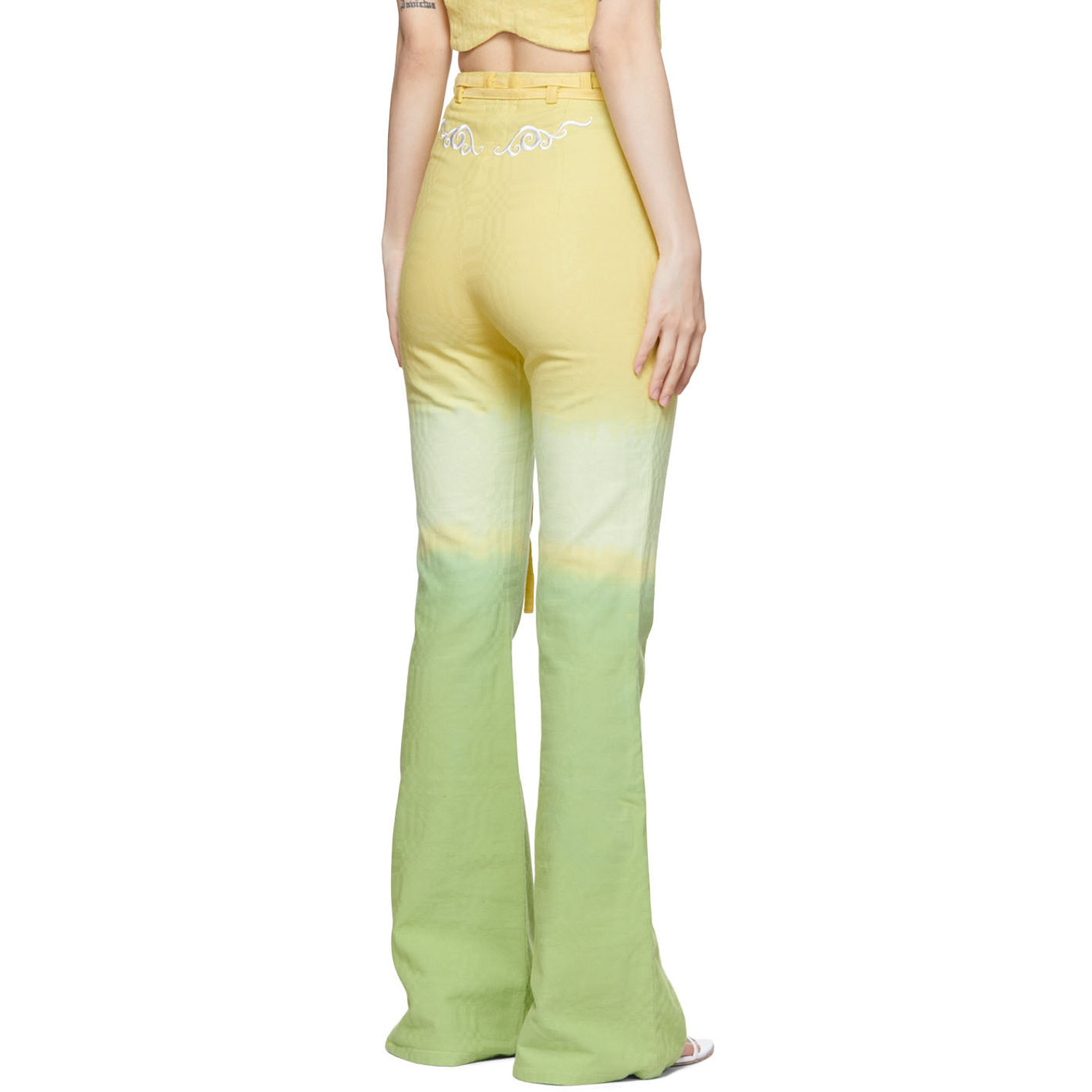  Heste Jente Ssense Exclusive Green Trousers 