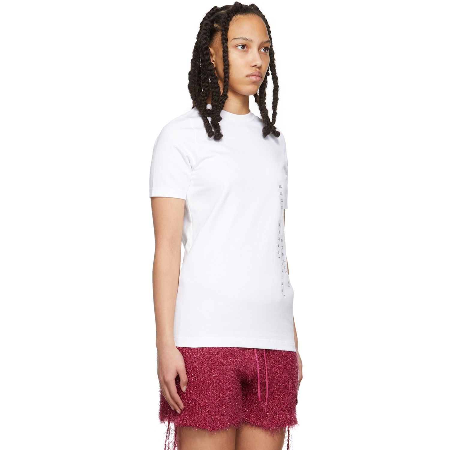  Doublet White Stretching Onesize T-shirt 