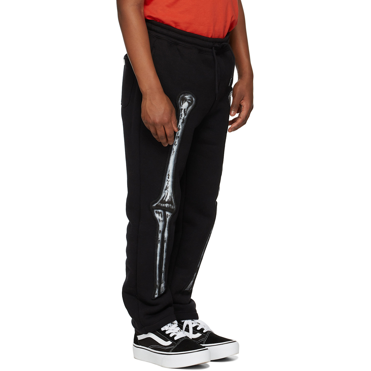  Doublet Kids Black Cotton Lounge Pants 