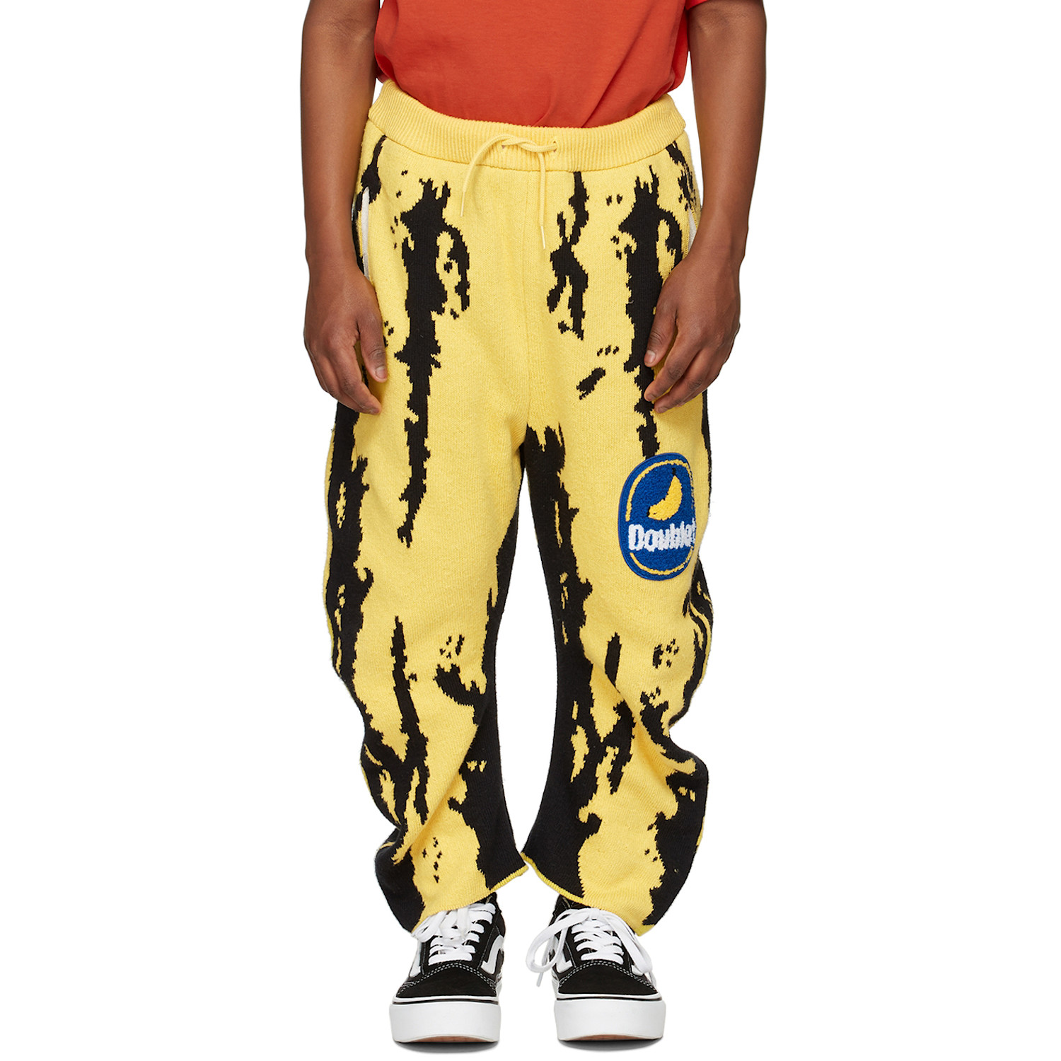  Doublet Kids Yellow & Black Banana Lounge Pants 