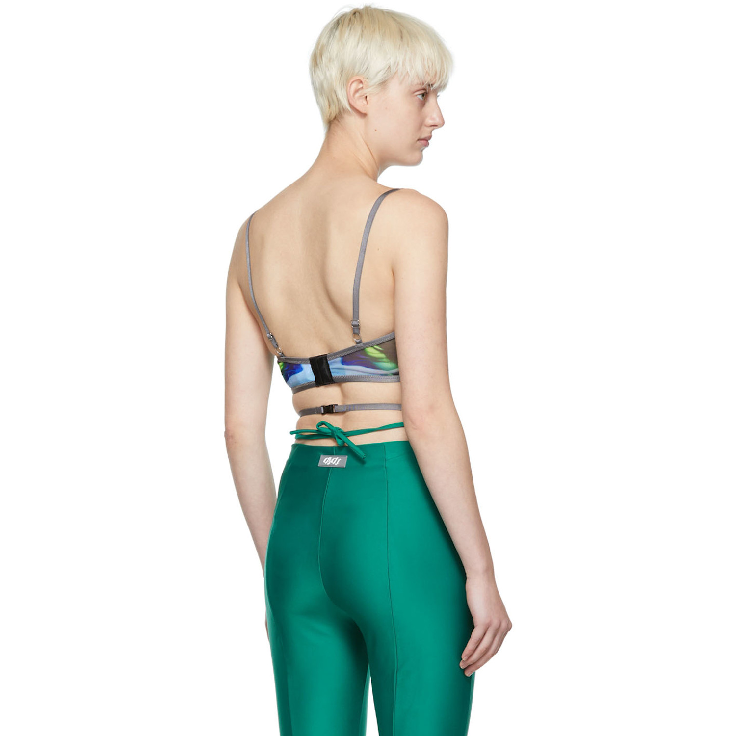  Didu Green Polyester Bra 