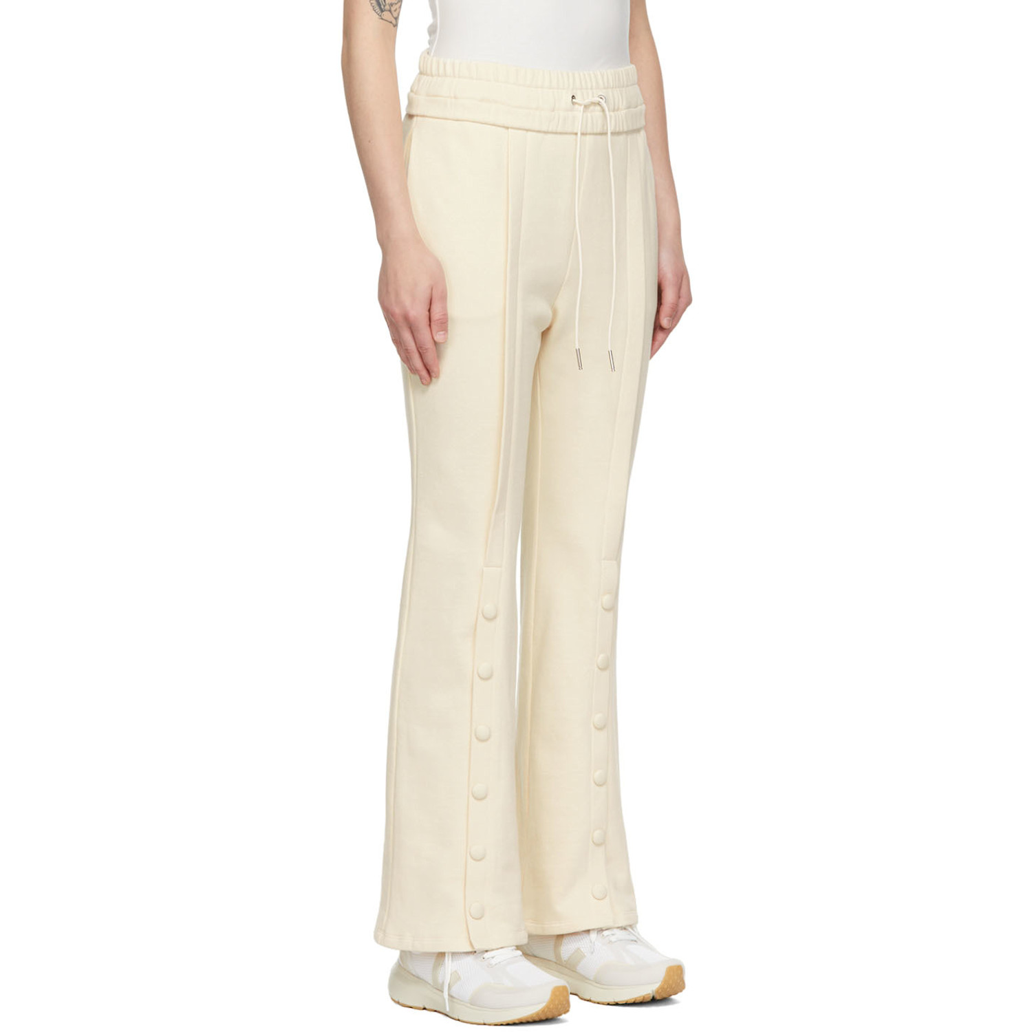  Determ; Beige Cotton Lounge Pants 
