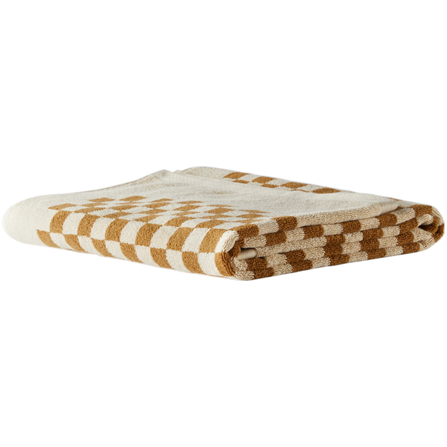  Baina Brown & Beige Roman Pool Towel 