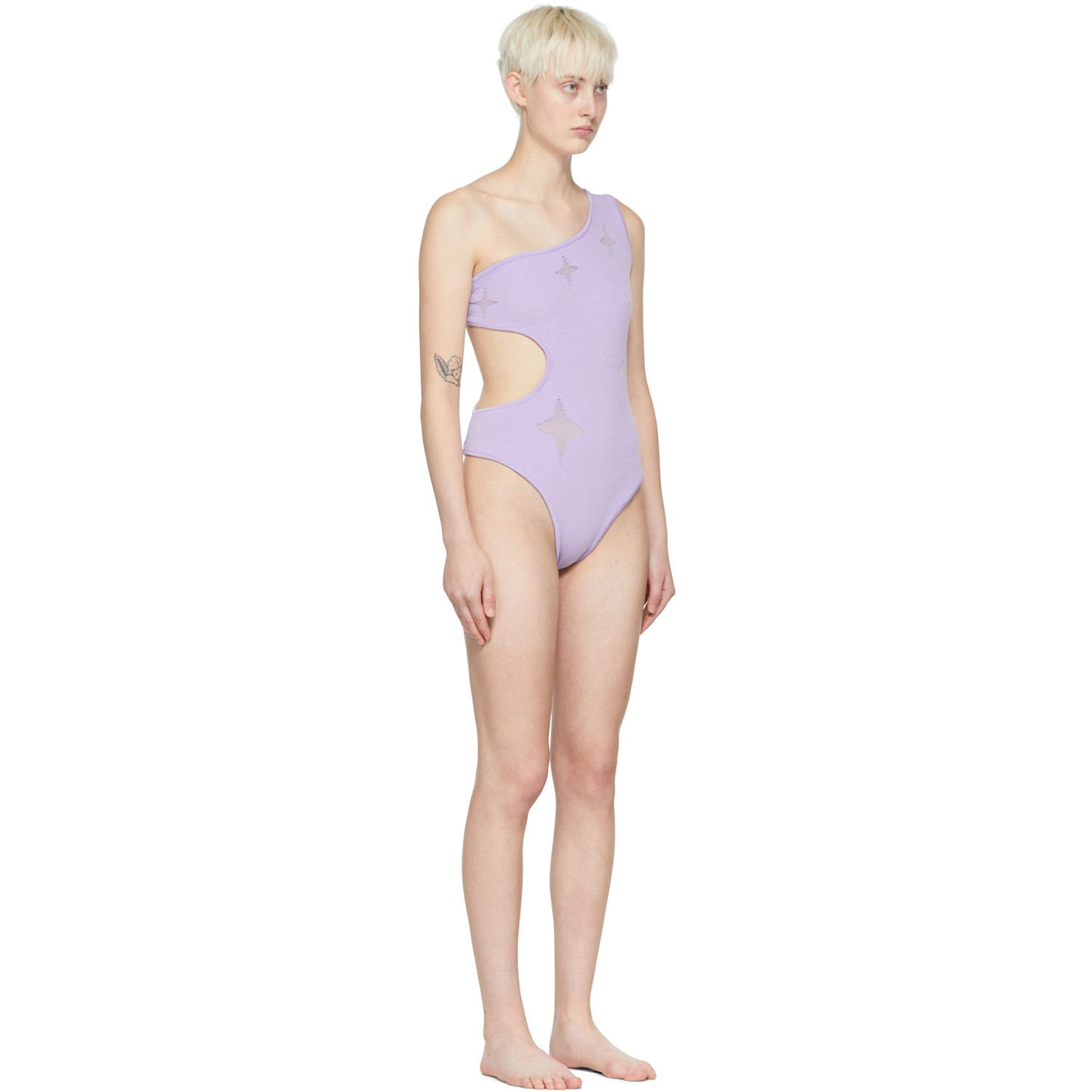  Chet Lo Purple Twilight One-piece Swimsuit 