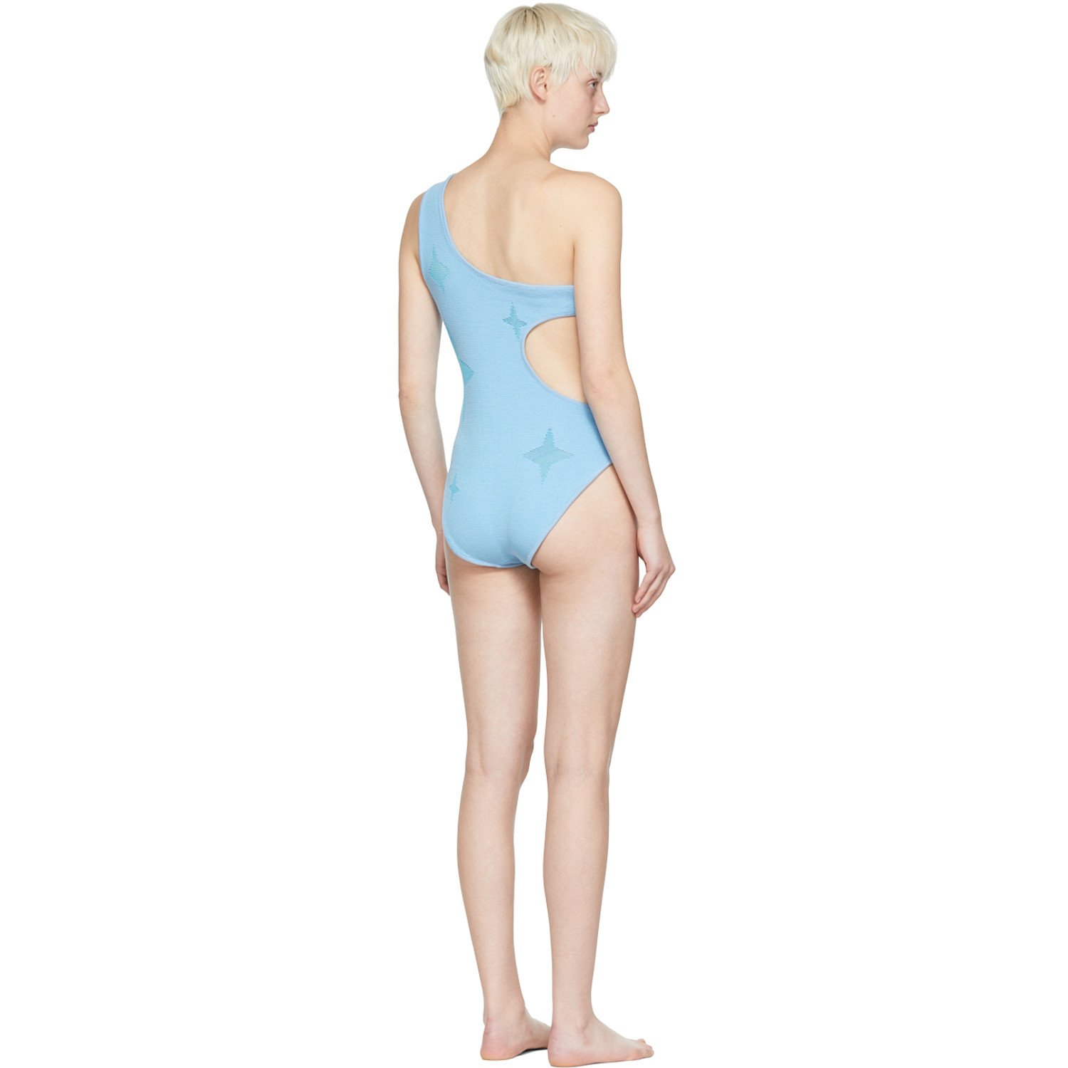  Chet Lo Ssense Exclusive Blue Twilight One-piece Swimsuit 