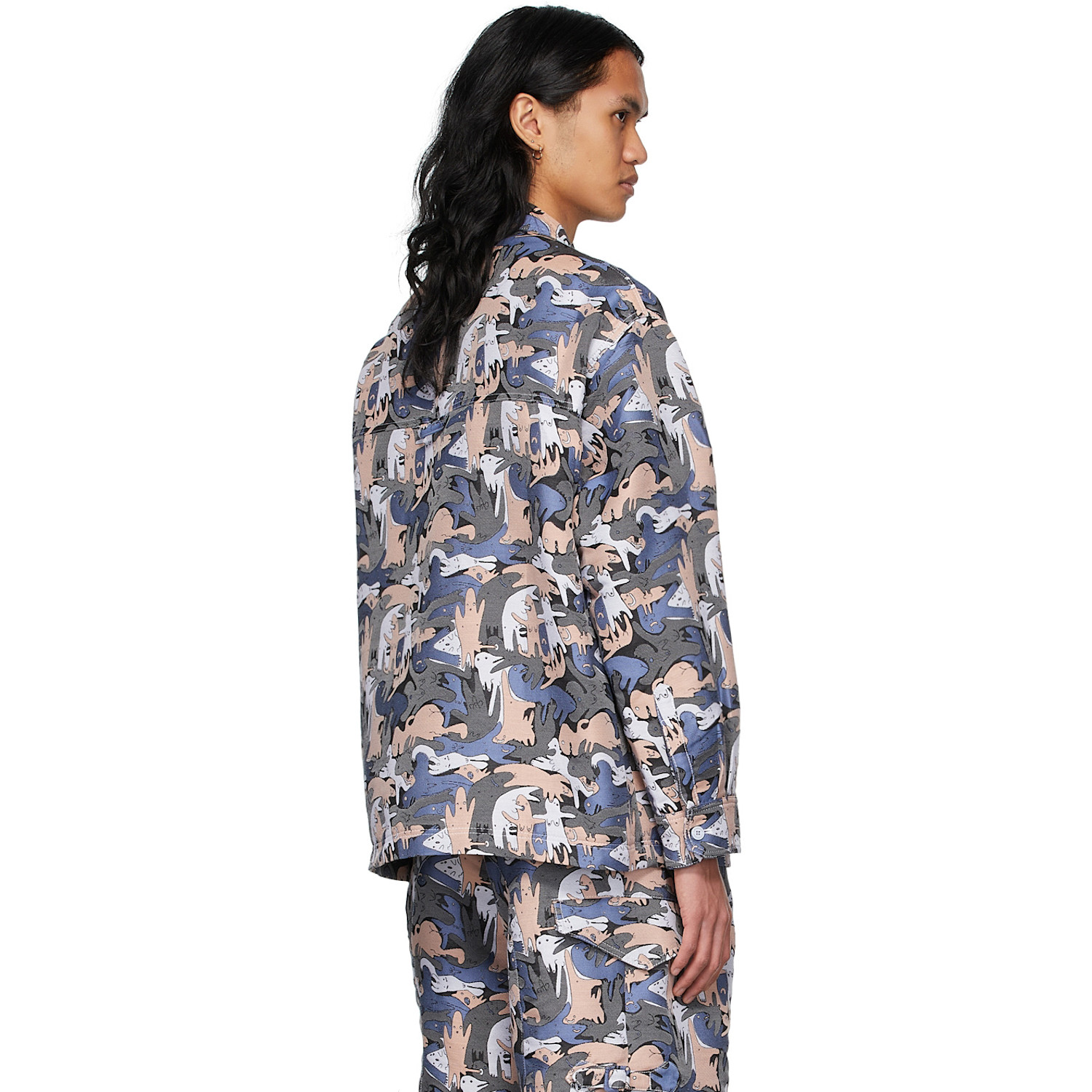  Charles Jeffrey Loverboy Multicolor Workwear Jacket 