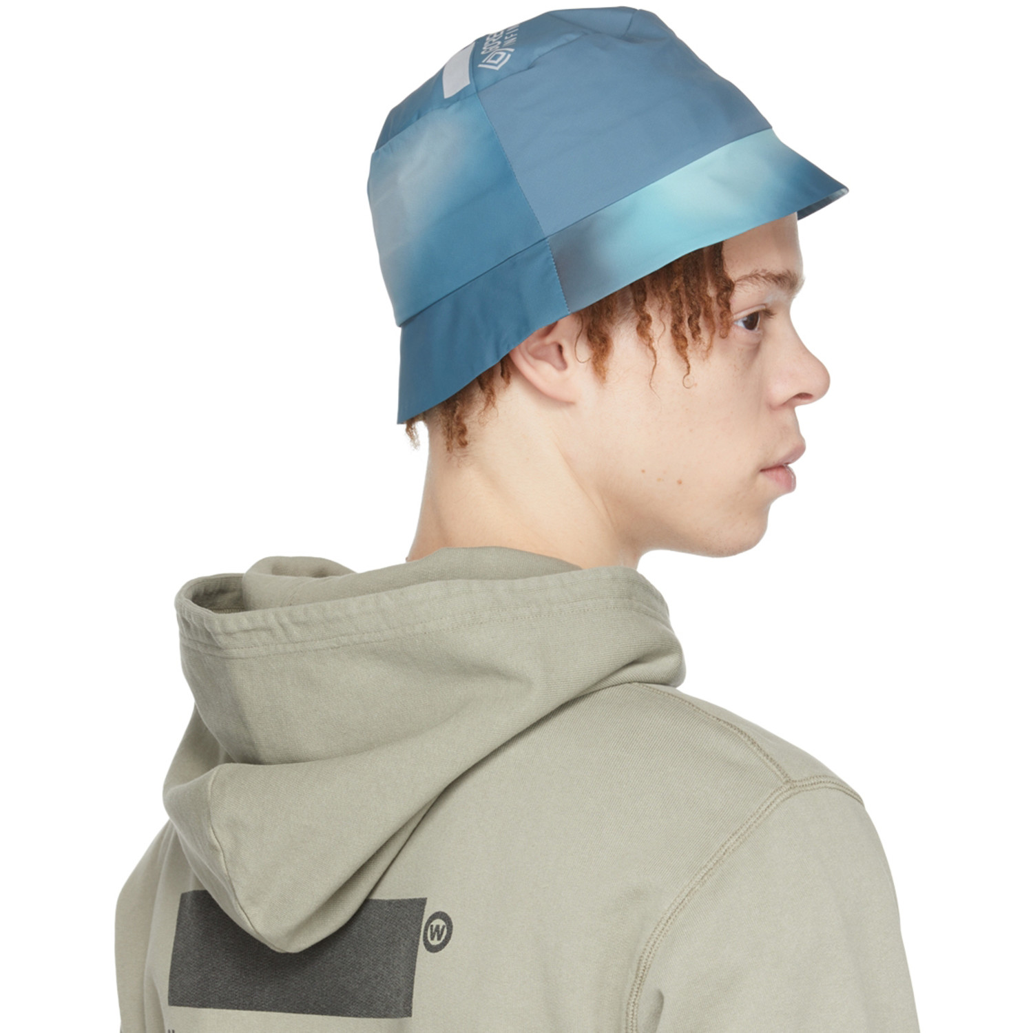  Affxwrks Blue Polyester Bucket Hat 