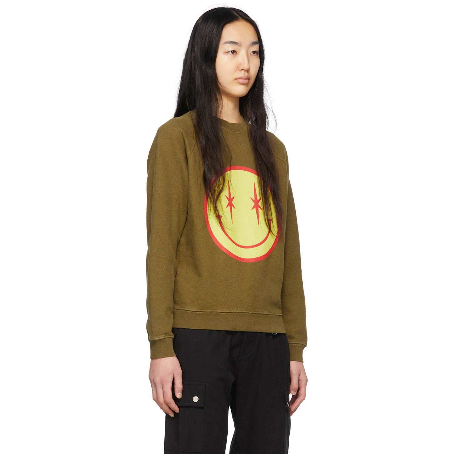  Phipps Ssense Exclusive Green Organic Cotton Sweatshirt 