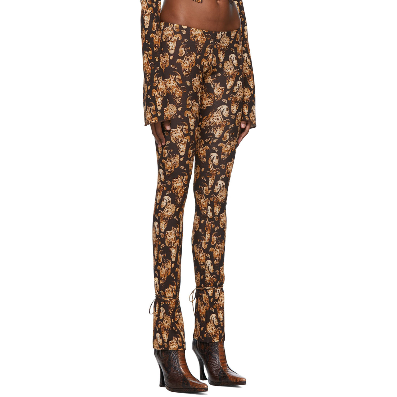  Knwls Brown Perse Trousers 