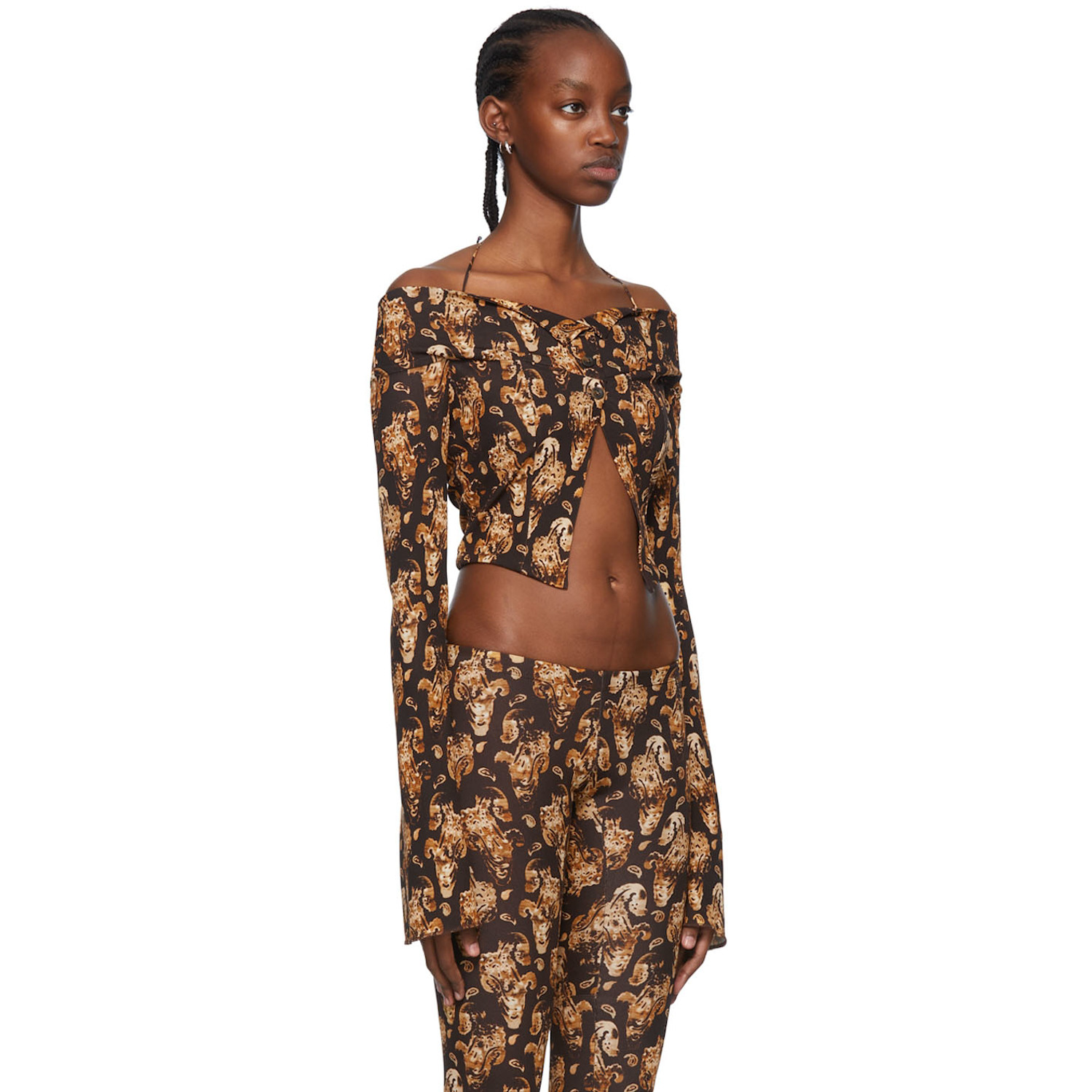 Knwls Cardigan Adrenaline Brun 