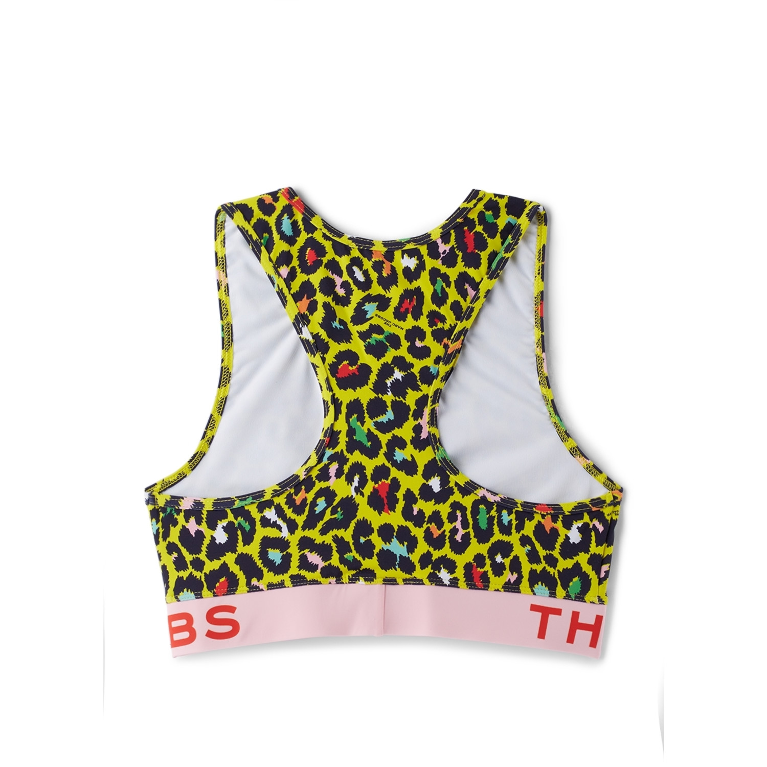  Marc Jacobs Kids Yellow Cheetah Sport Bra 