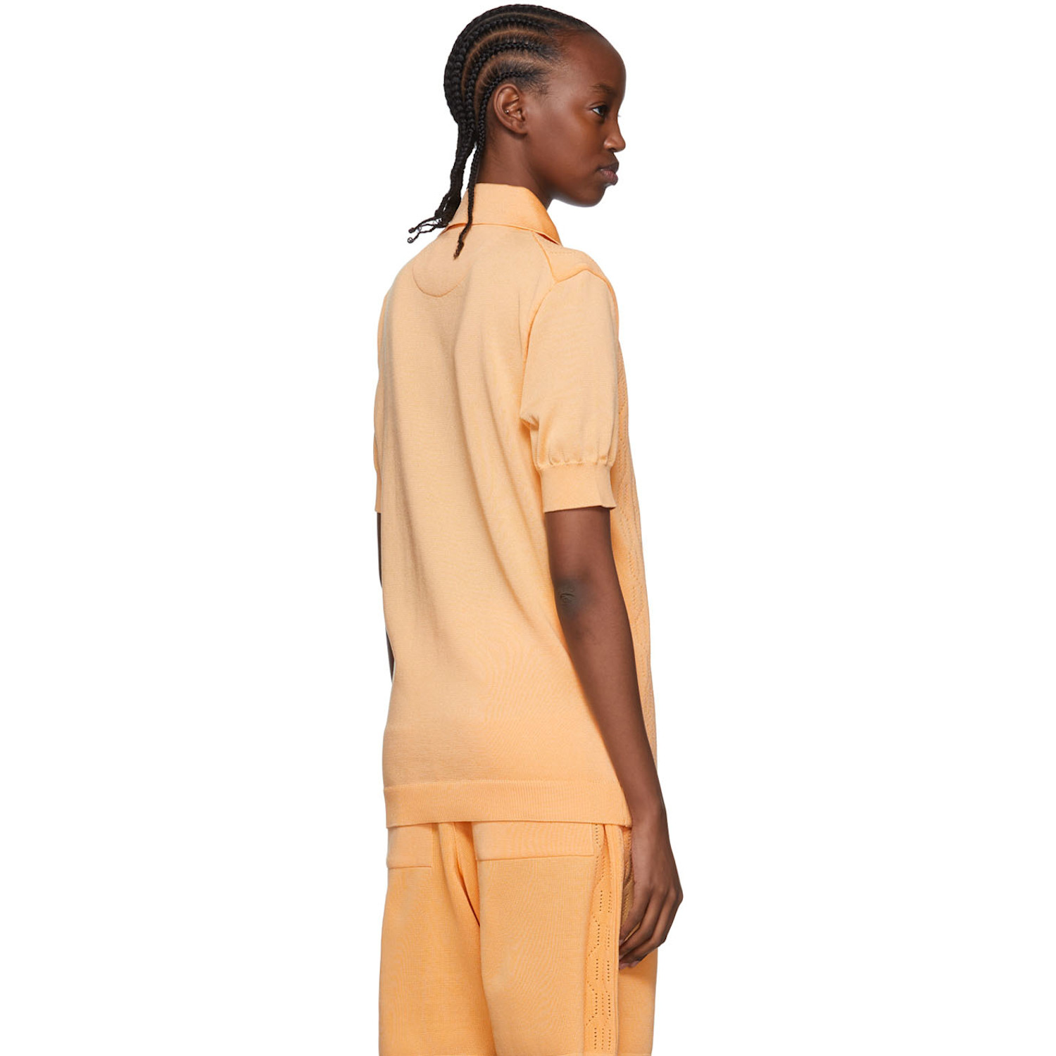  Bianca Saunders Orange Farah Edition Gibbs Polo 