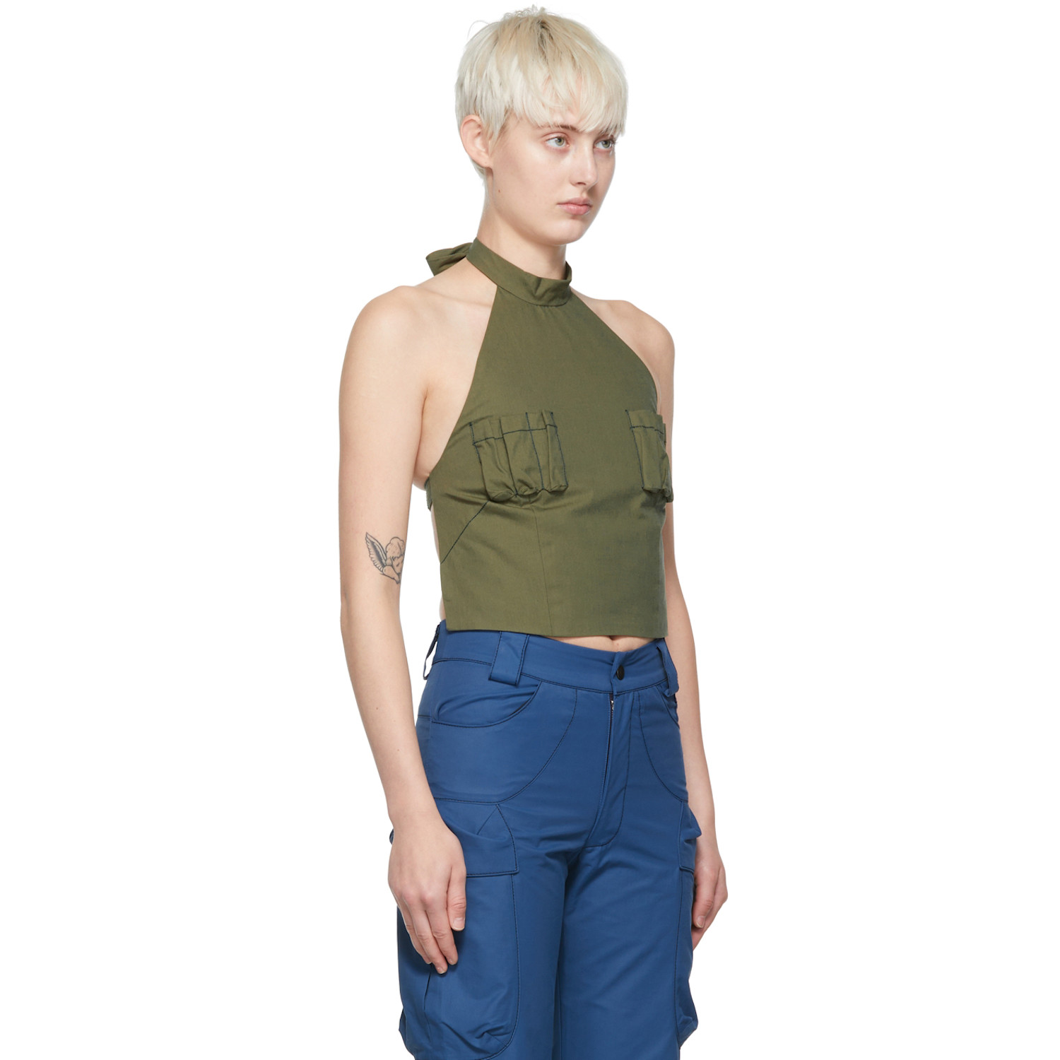  Paria /farzaneh Green Nausicaa Tank Top 