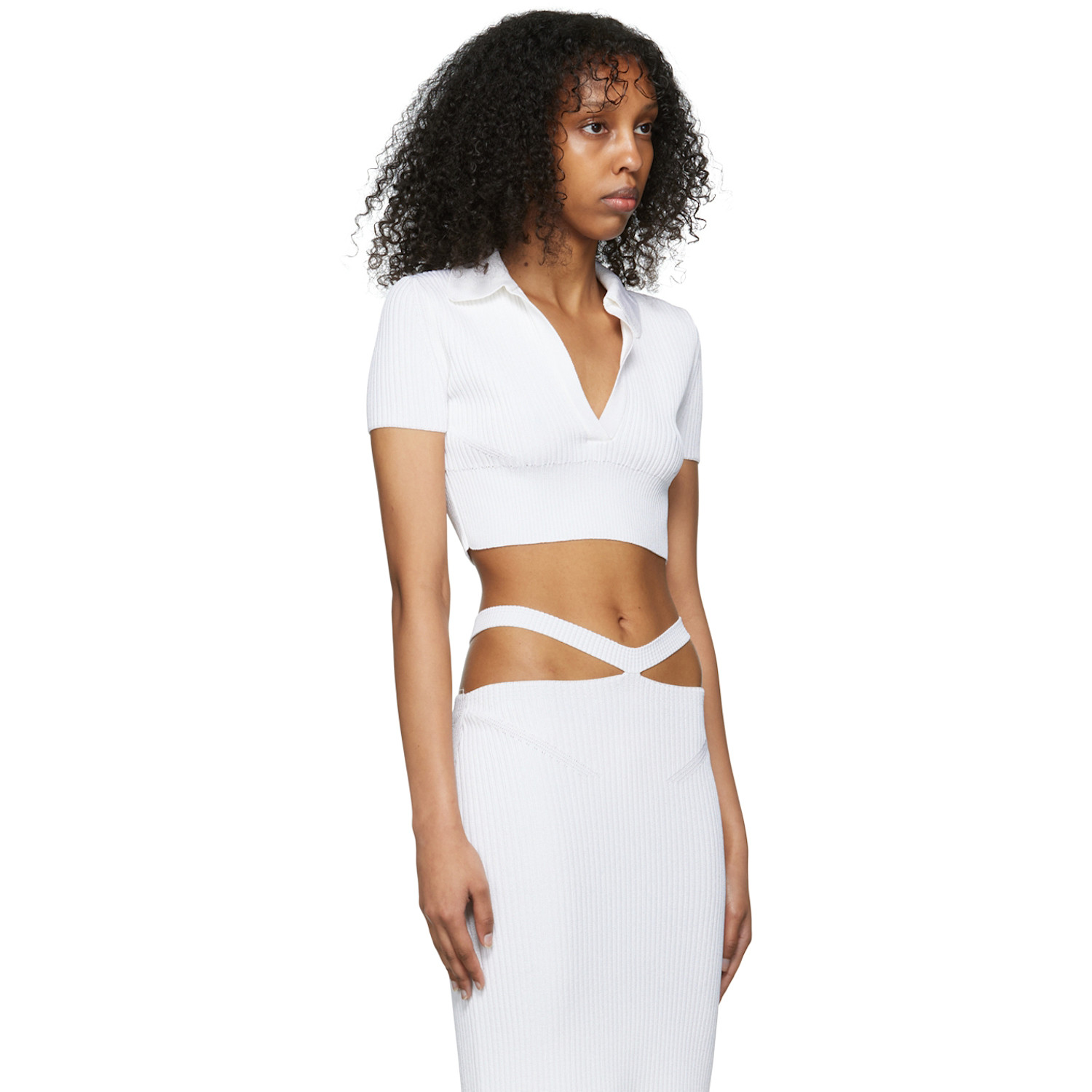  Anna October Ssense Exclusive White Sicily Polo 
