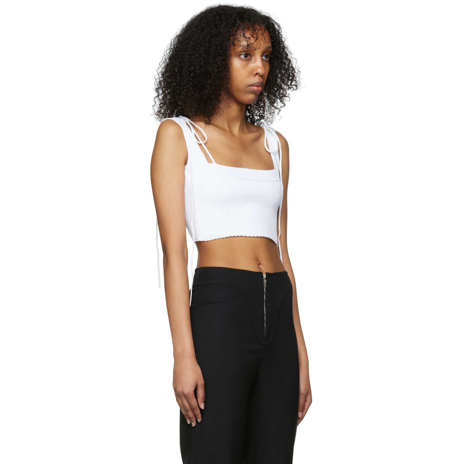  Anna October White Arta Tank Top 