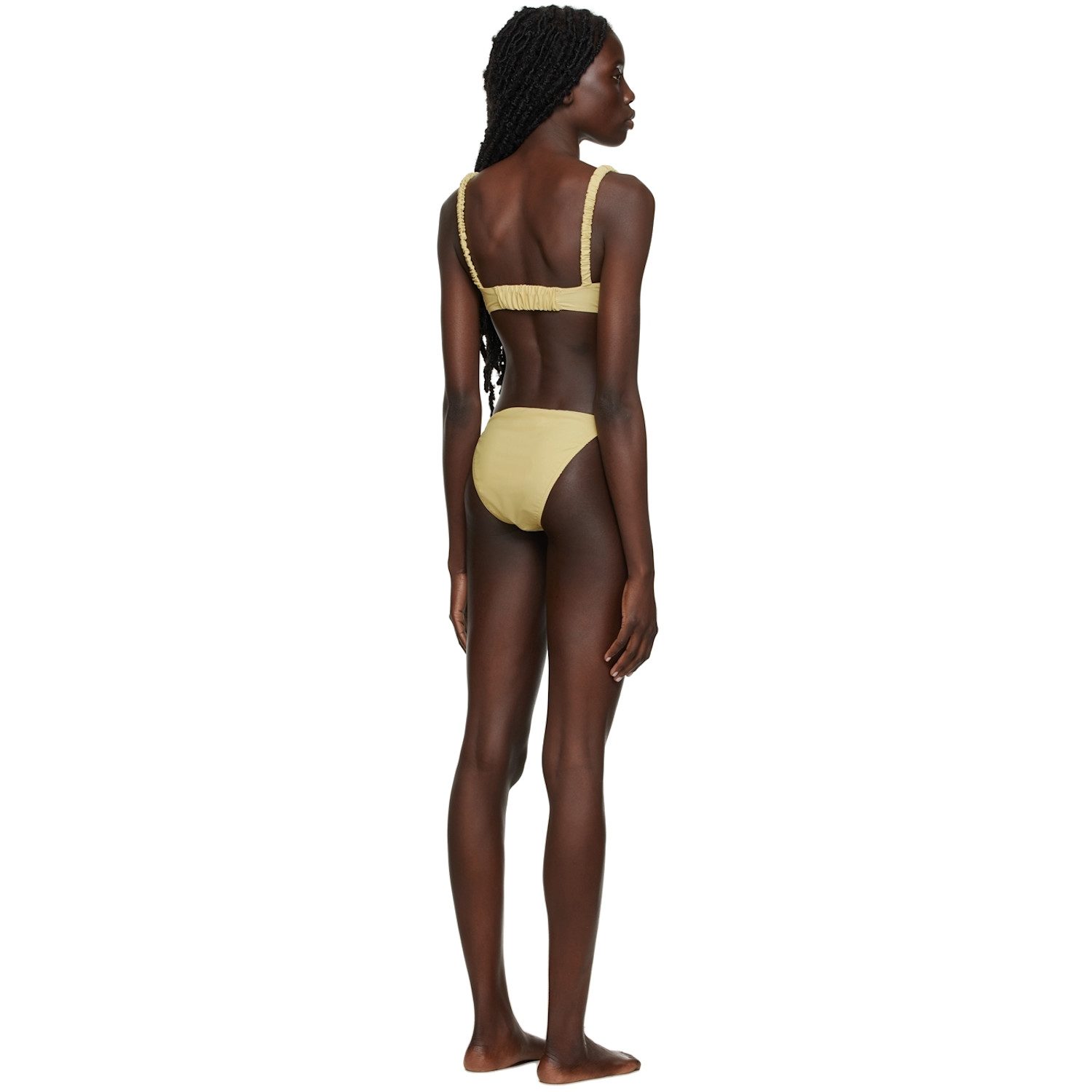  Diotima Yellow Matte Ruch Bikini 