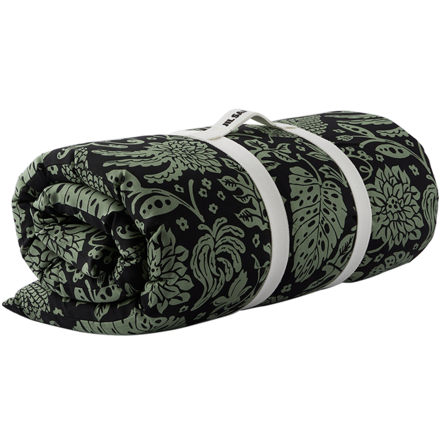  Jil Sander Green & Black Tropical Beach Mat 