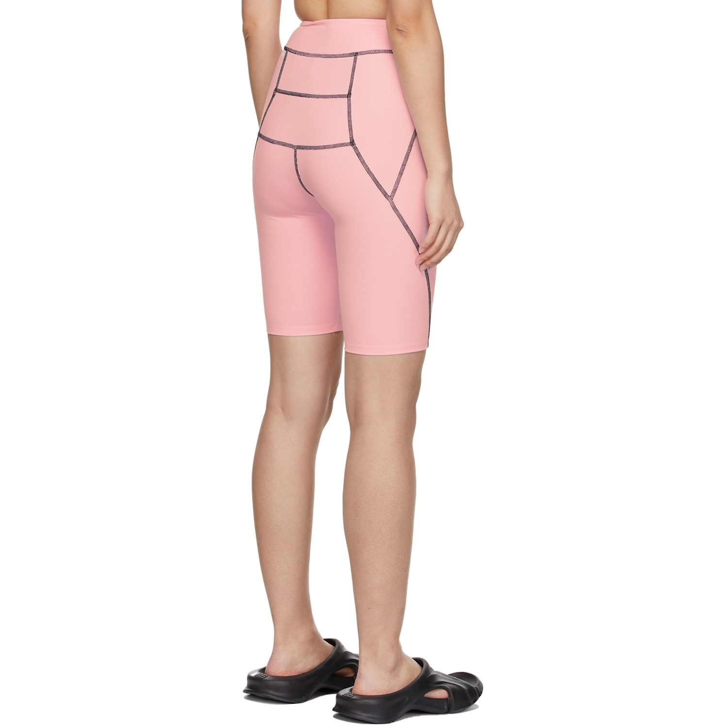  Bonbom Pink Seam Bike Shorts 