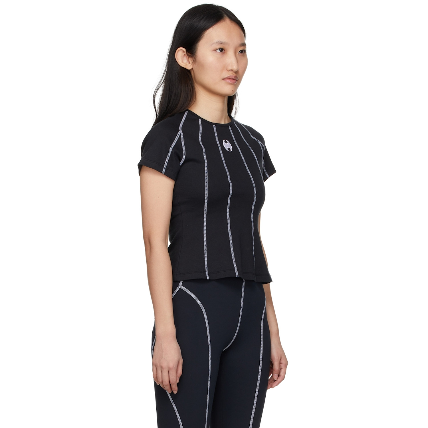  Bonbom Black Seam T-shirt 