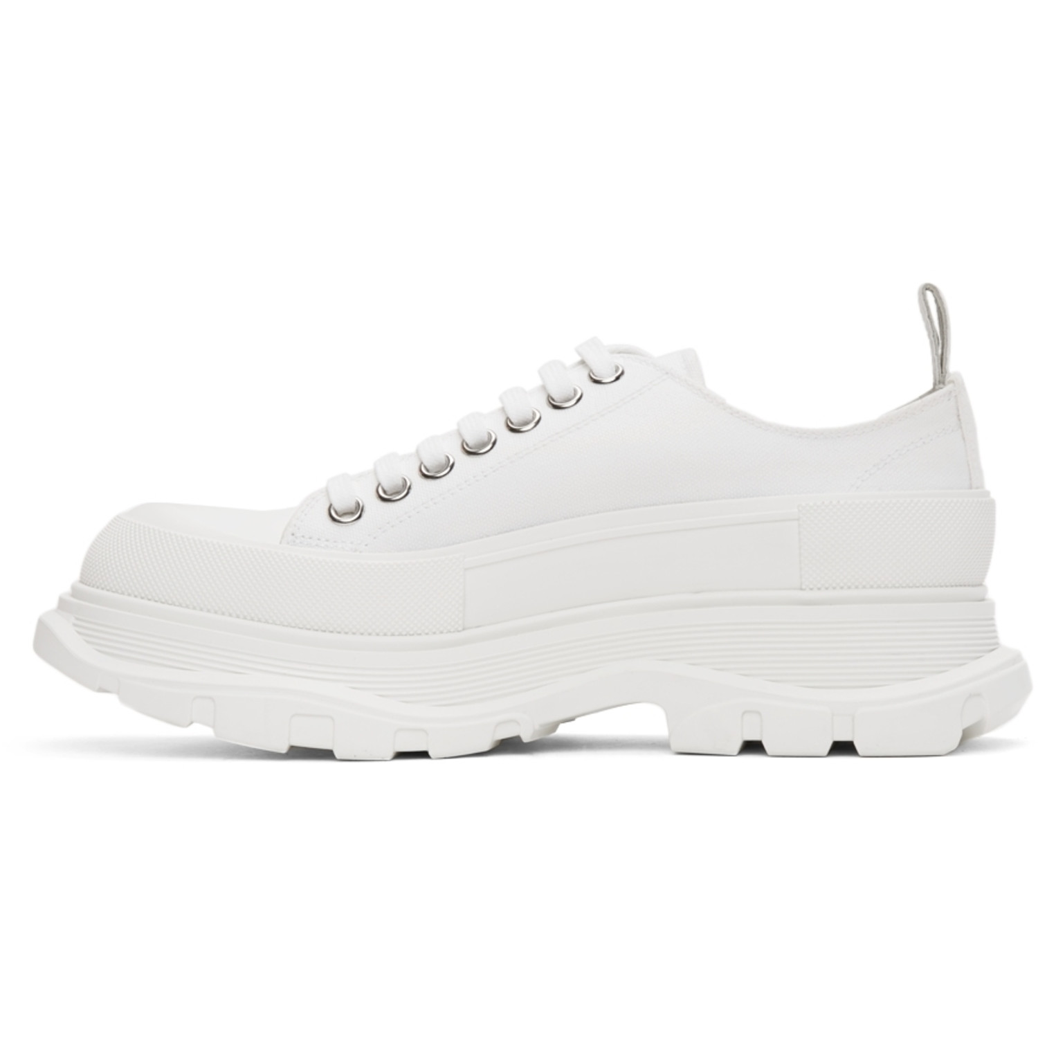  Mcqueen White Tread Slick Sneakers 