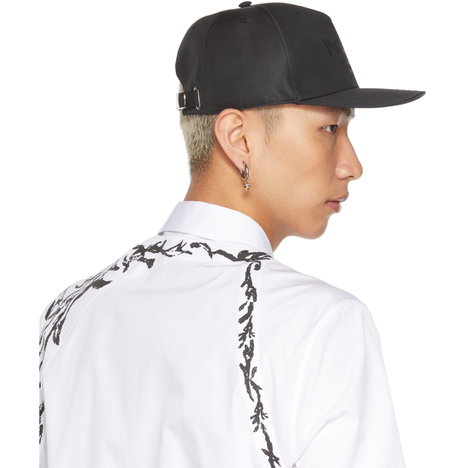  Mcqueen Black Graffiti Cap 
