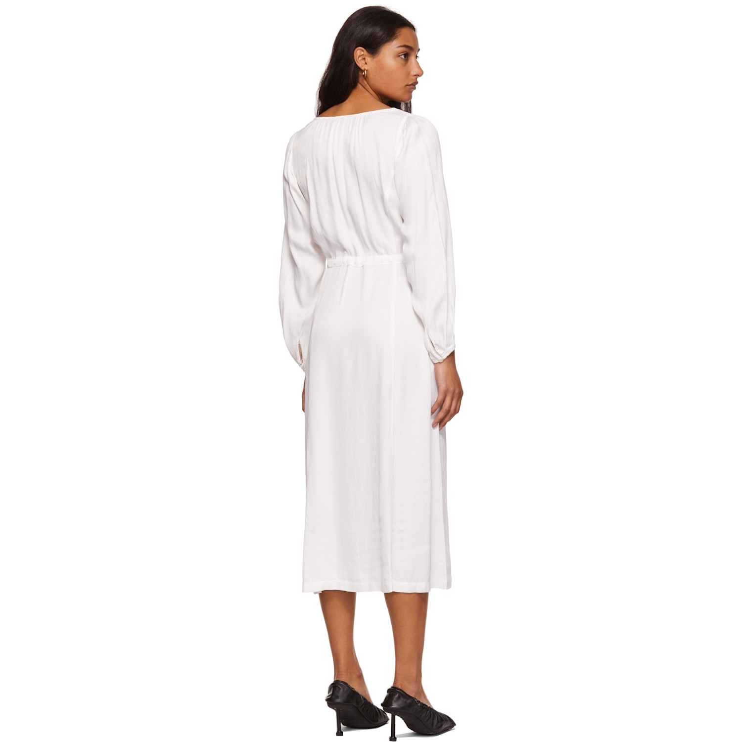  Raquel Allegra White Sunday Dress 