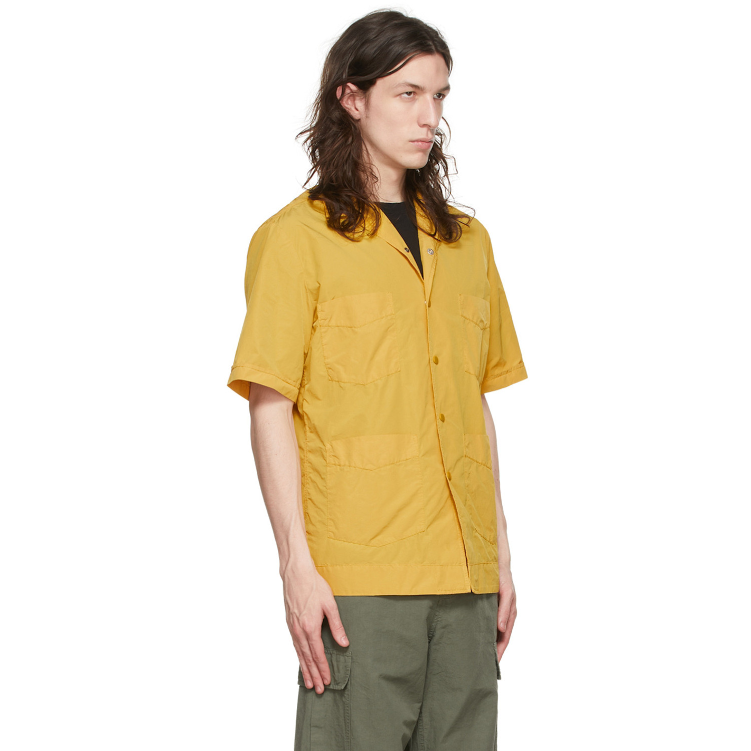  Aspesi Yellow Frank Shirt 