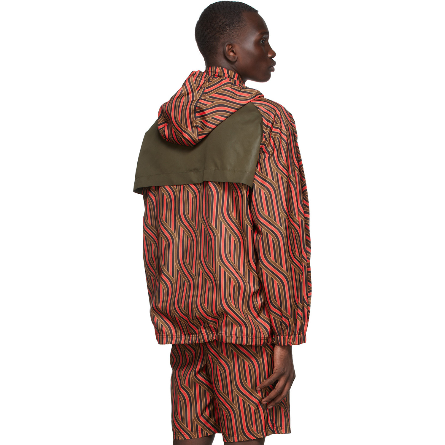  Ahluwalia Multicolor Printed Raincoat 